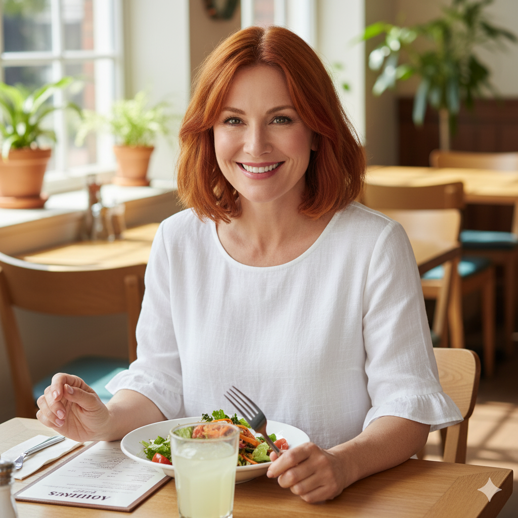 Mia 3/4 Sleeve White Top