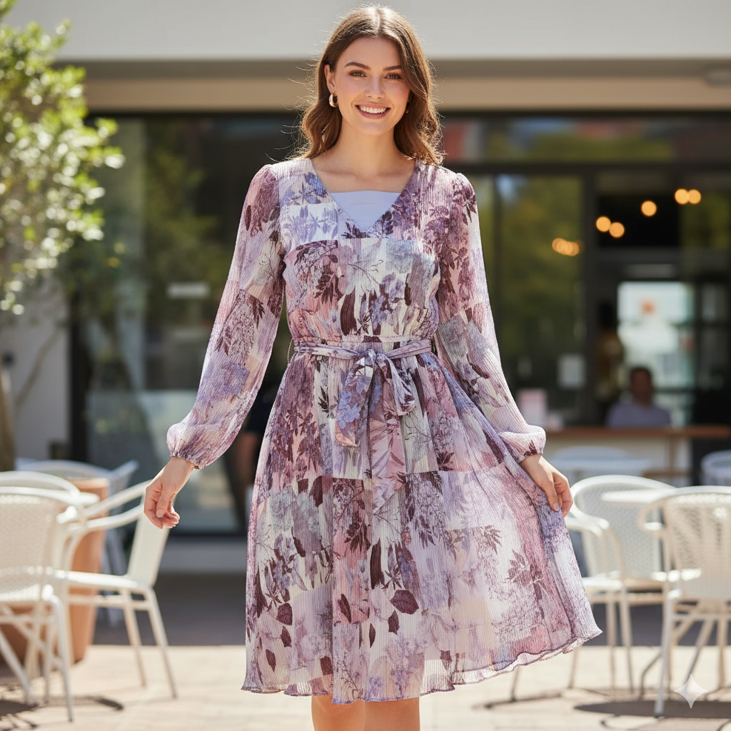 Portmans Purple Floral Dress