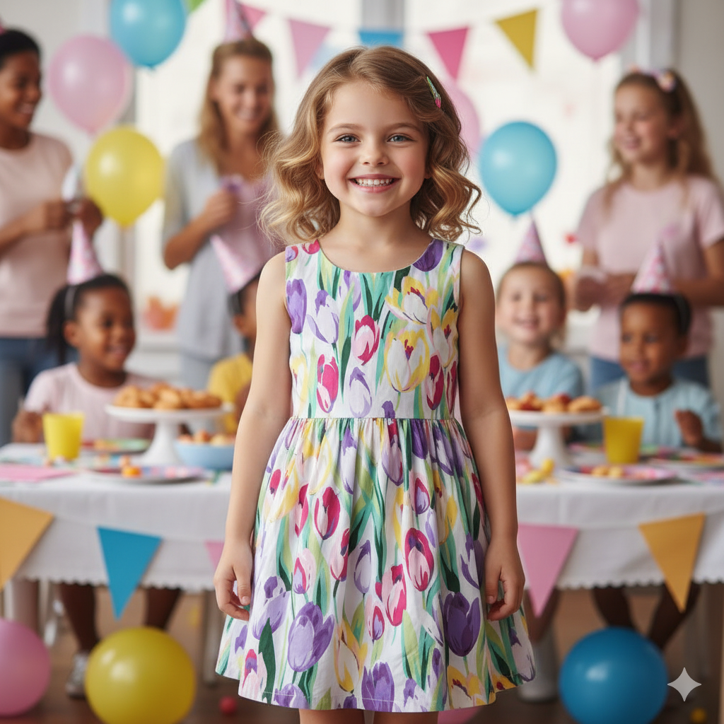 Chum Girls Tulip Dress