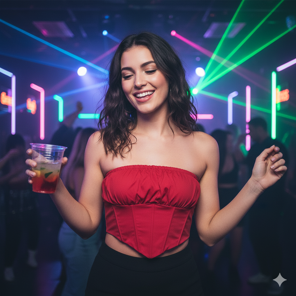 Princess Polly Red Crop Top