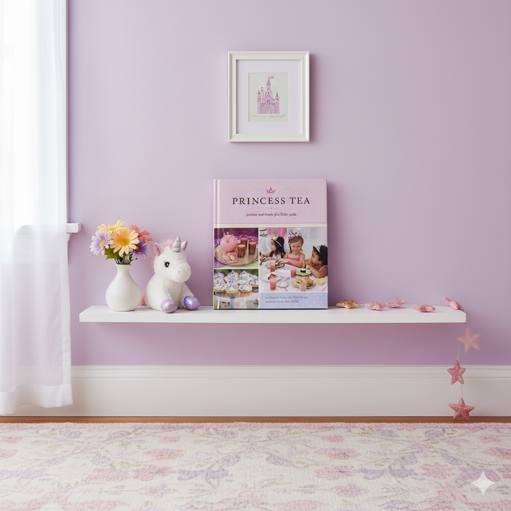 Princess Tea Parties & Treats For Little Girls Hardcover Book