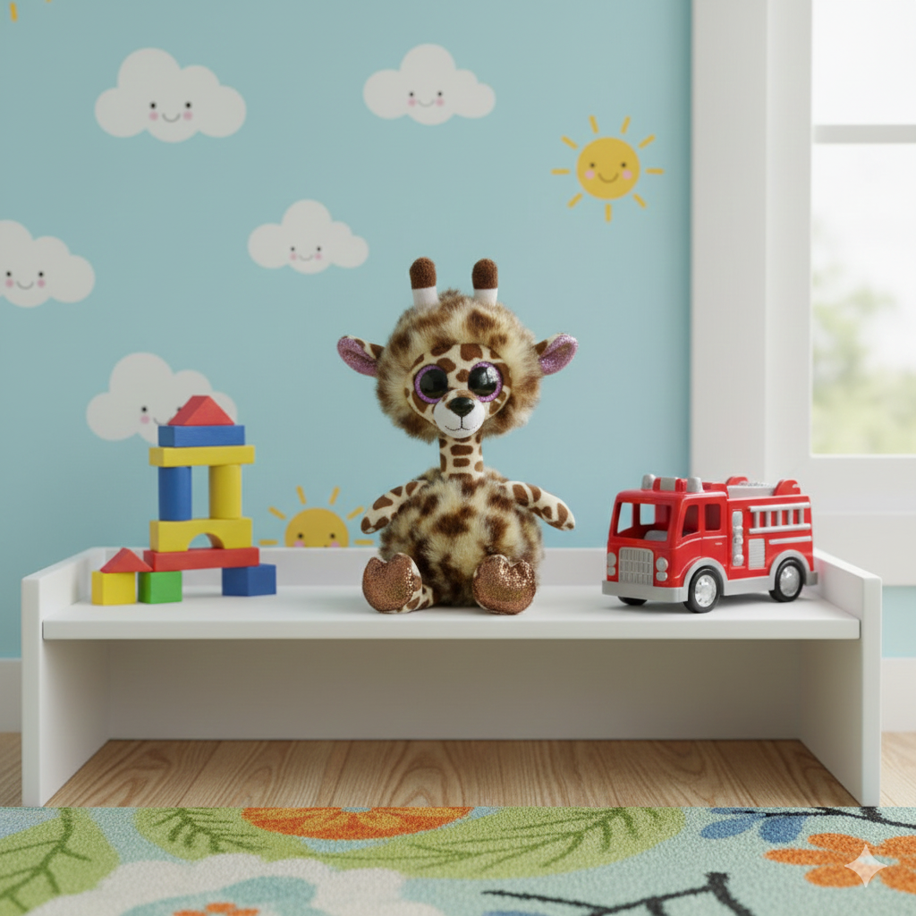 TY Gertie Giraffe Plush Roy