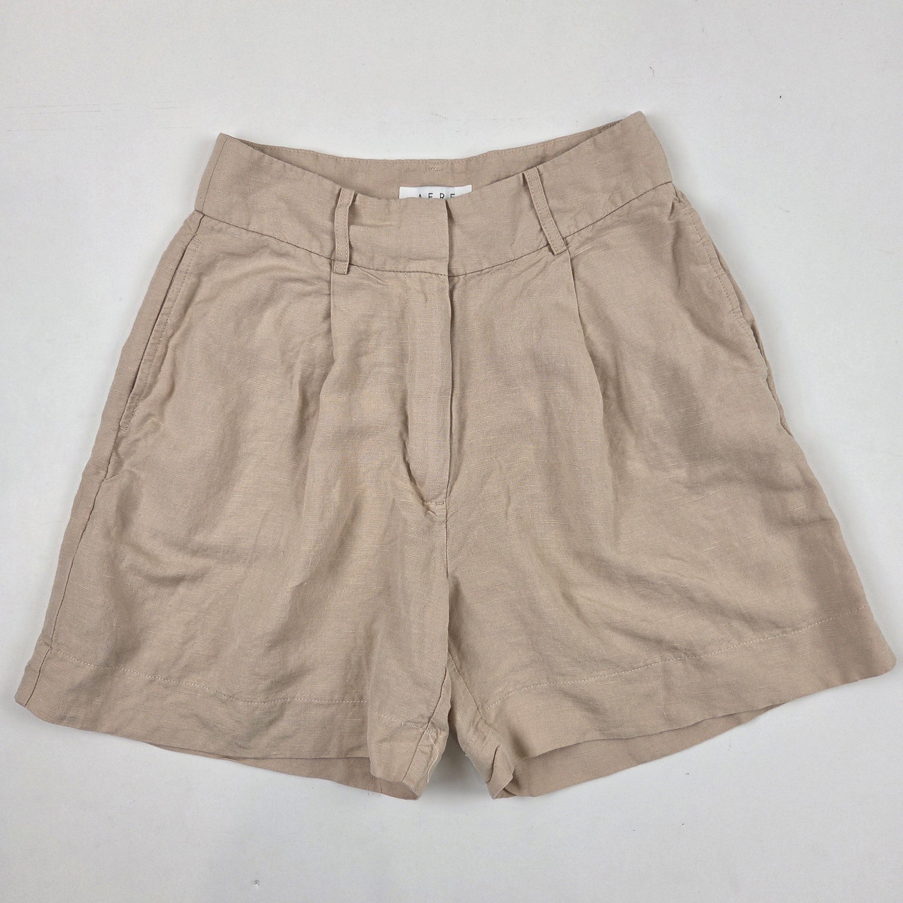 Aere Women's Beige Shorts