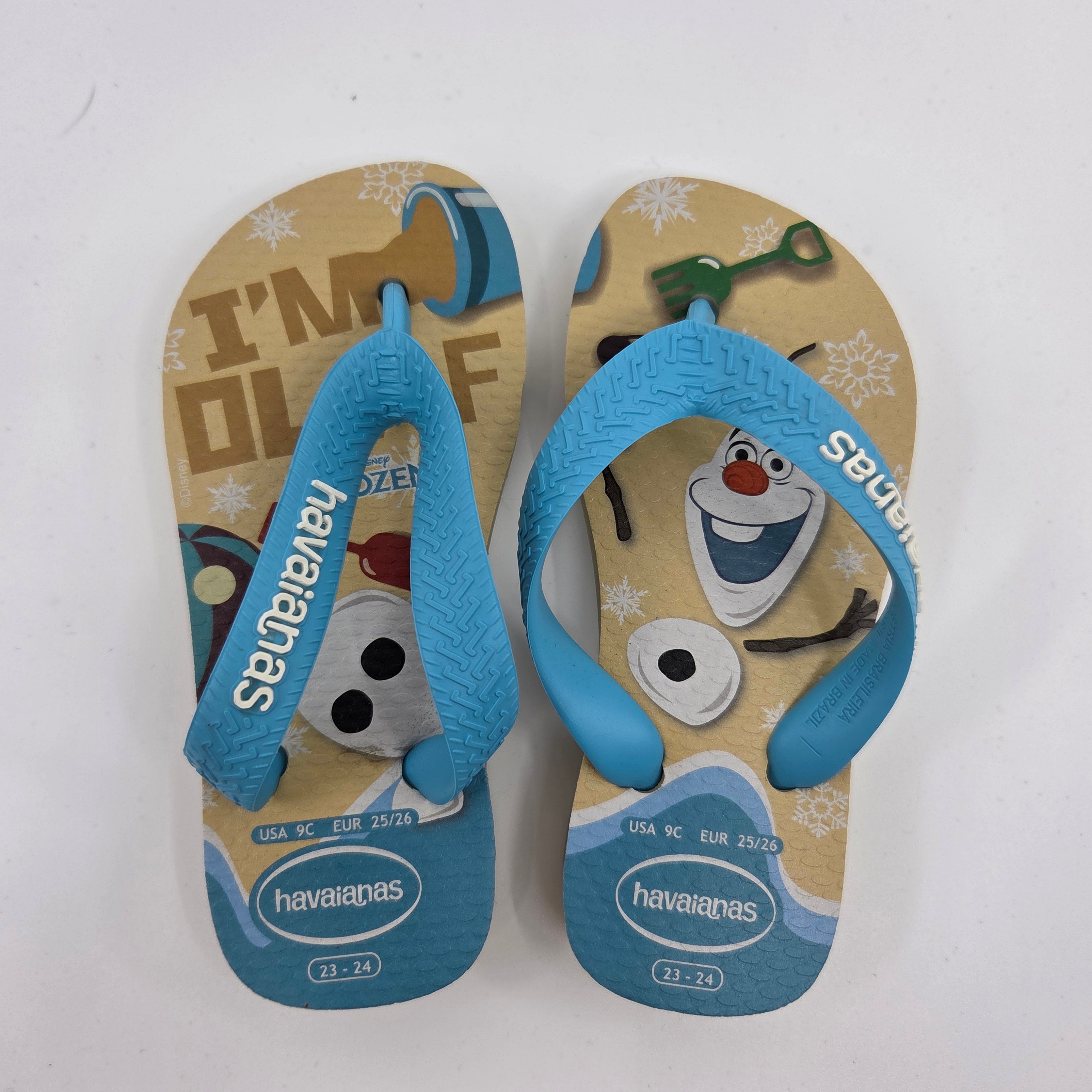 Frozen Themed Havianas Kids Shoes