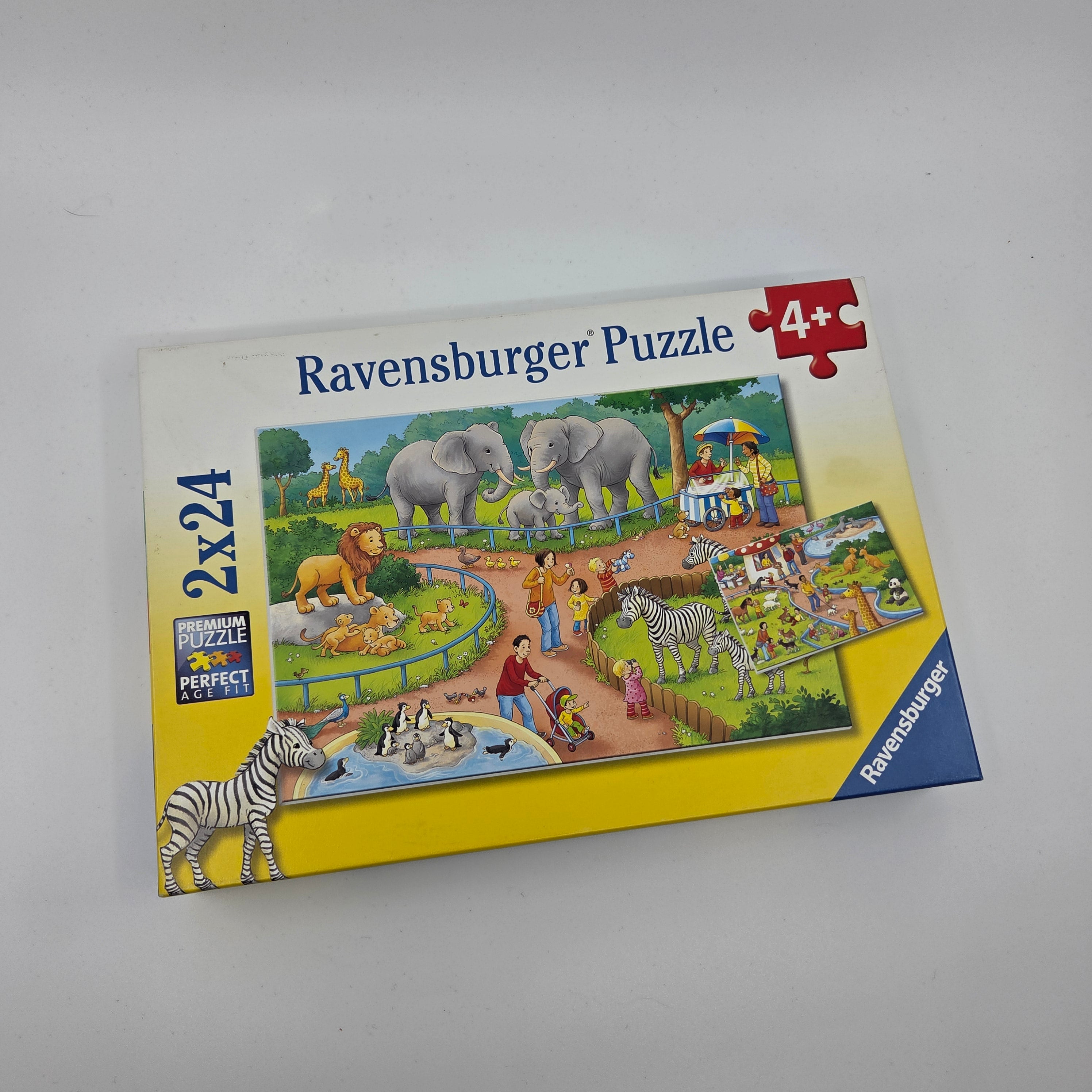 Ravensburger 2 in 1 'A Day at the Zoo' Puzzle