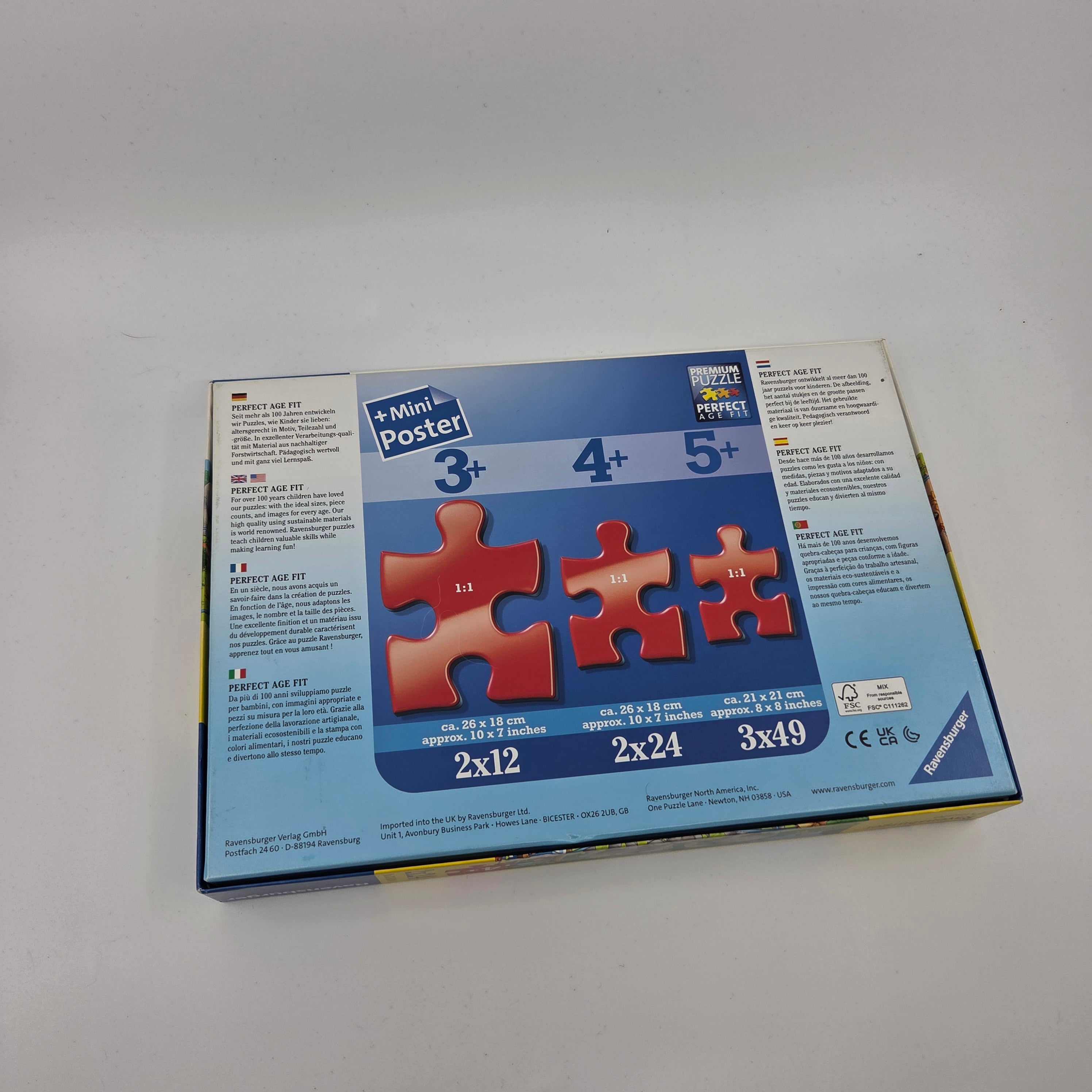 Ravensburger 2 in 1 'A Day at the Zoo' Puzzle