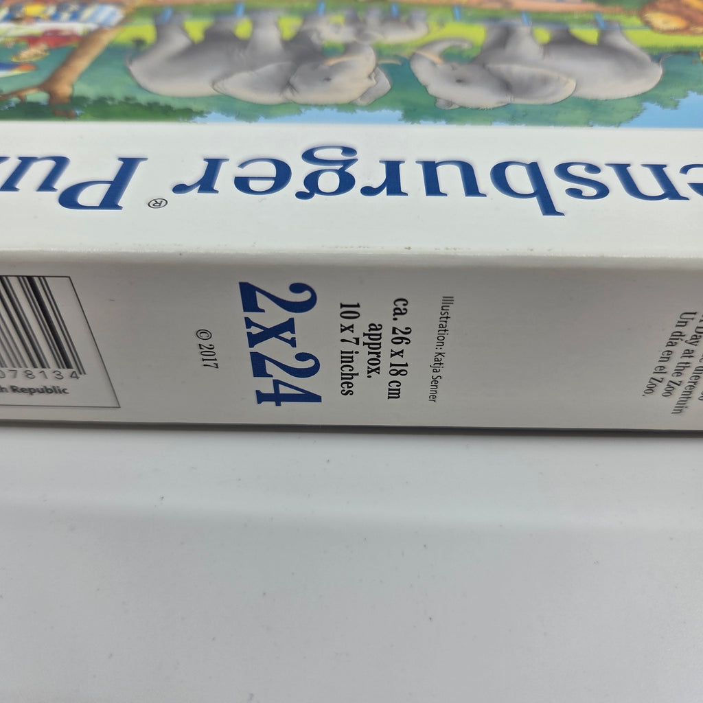 Ravensburger 2 in 1 'A Day at the Zoo' Puzzle