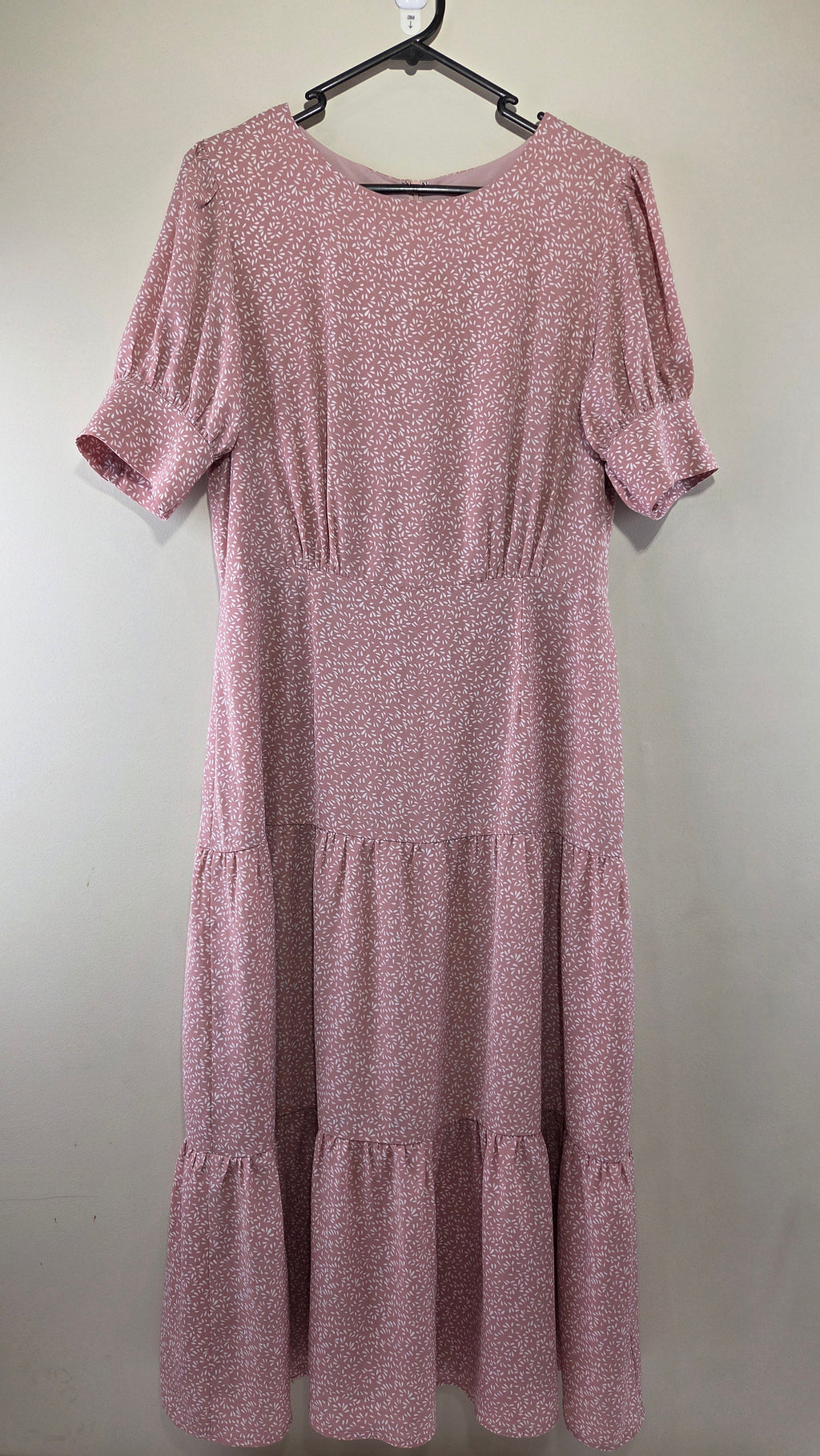 Atmos & Here Pink 3/4 Sleeve Dress