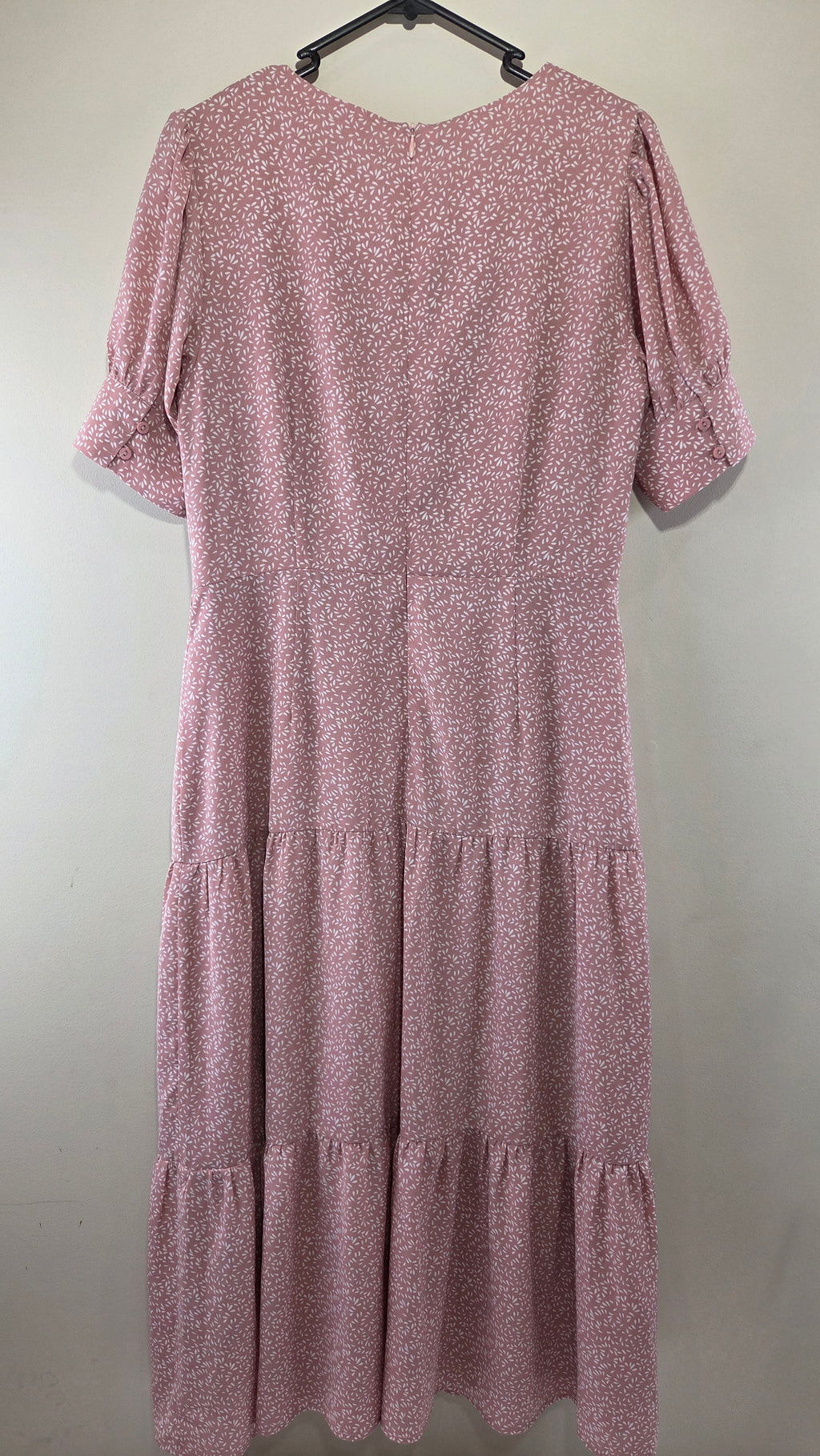 Atmos & Here Pink 3/4 Sleeve Dress