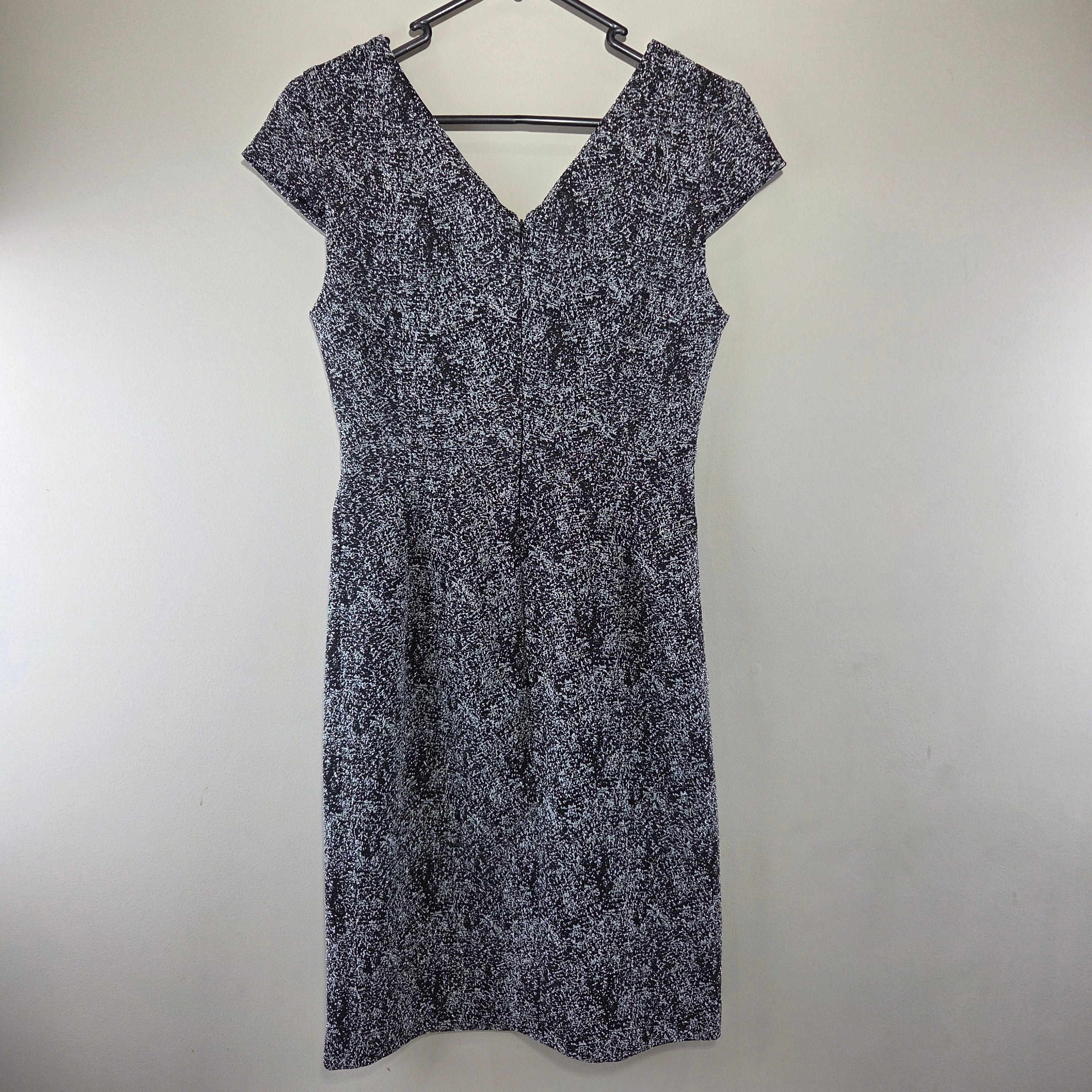 Betsey Johnson Silver & Black Party Dress