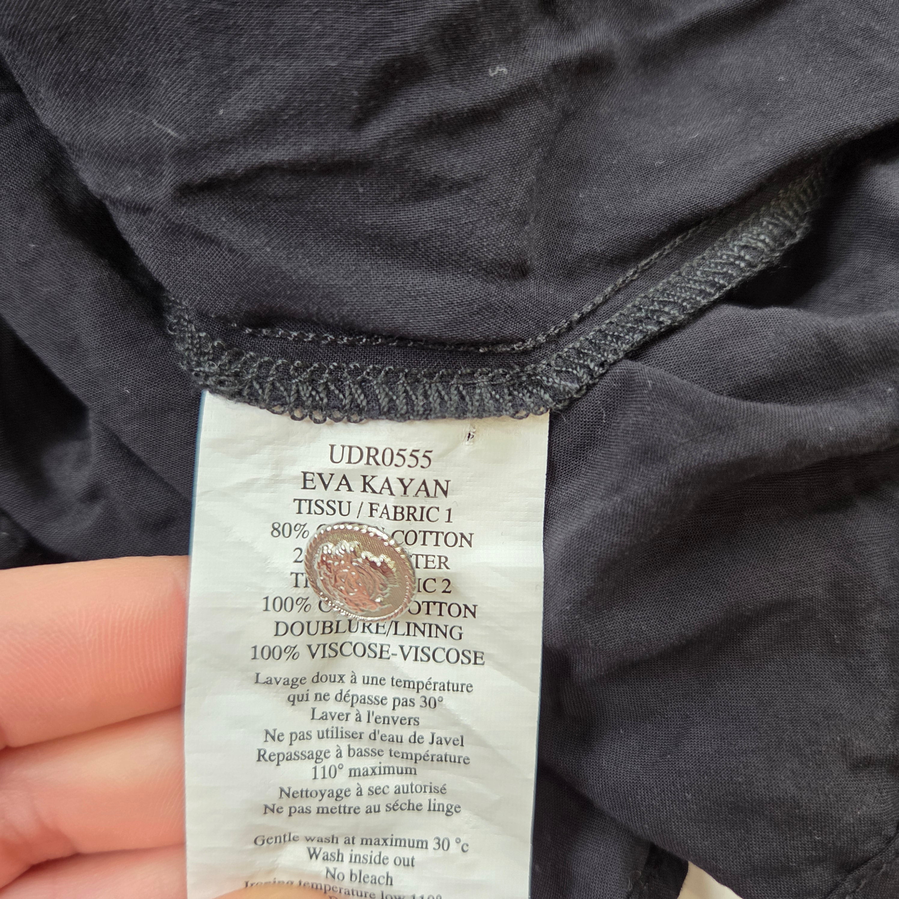 Eva Kayan Black Lace 3/4 Sleeve Dress