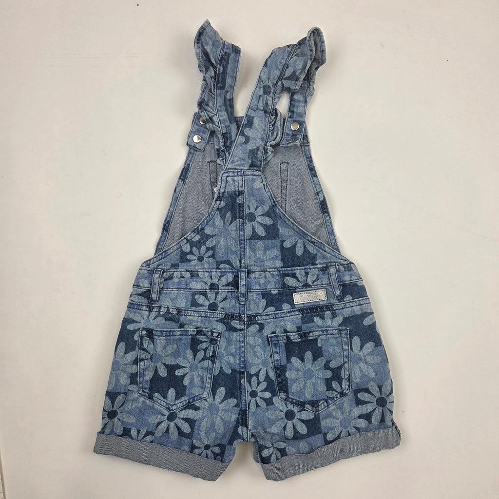 Milkshake Girls Flower Overalls