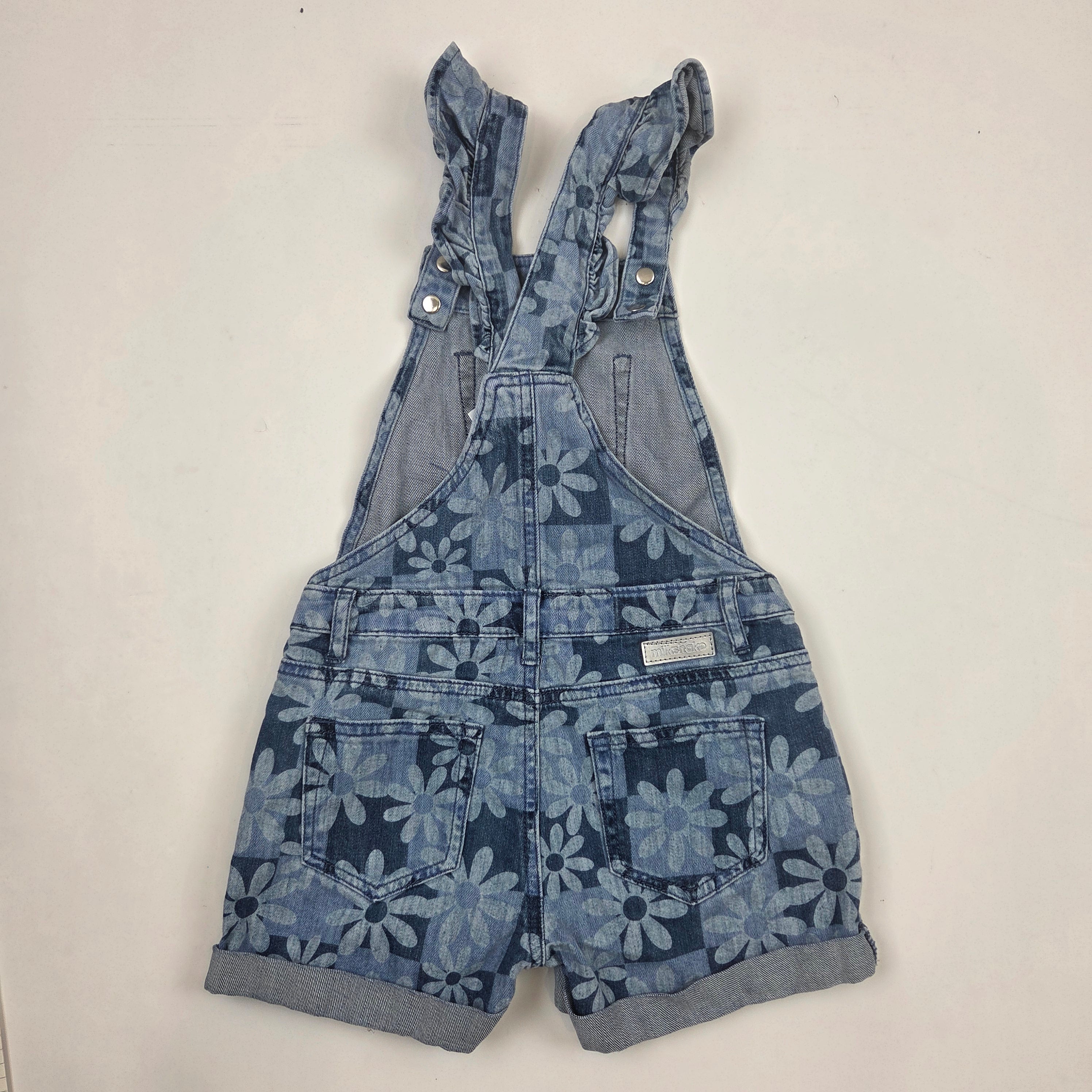 Milkshake Girls Flower Overalls