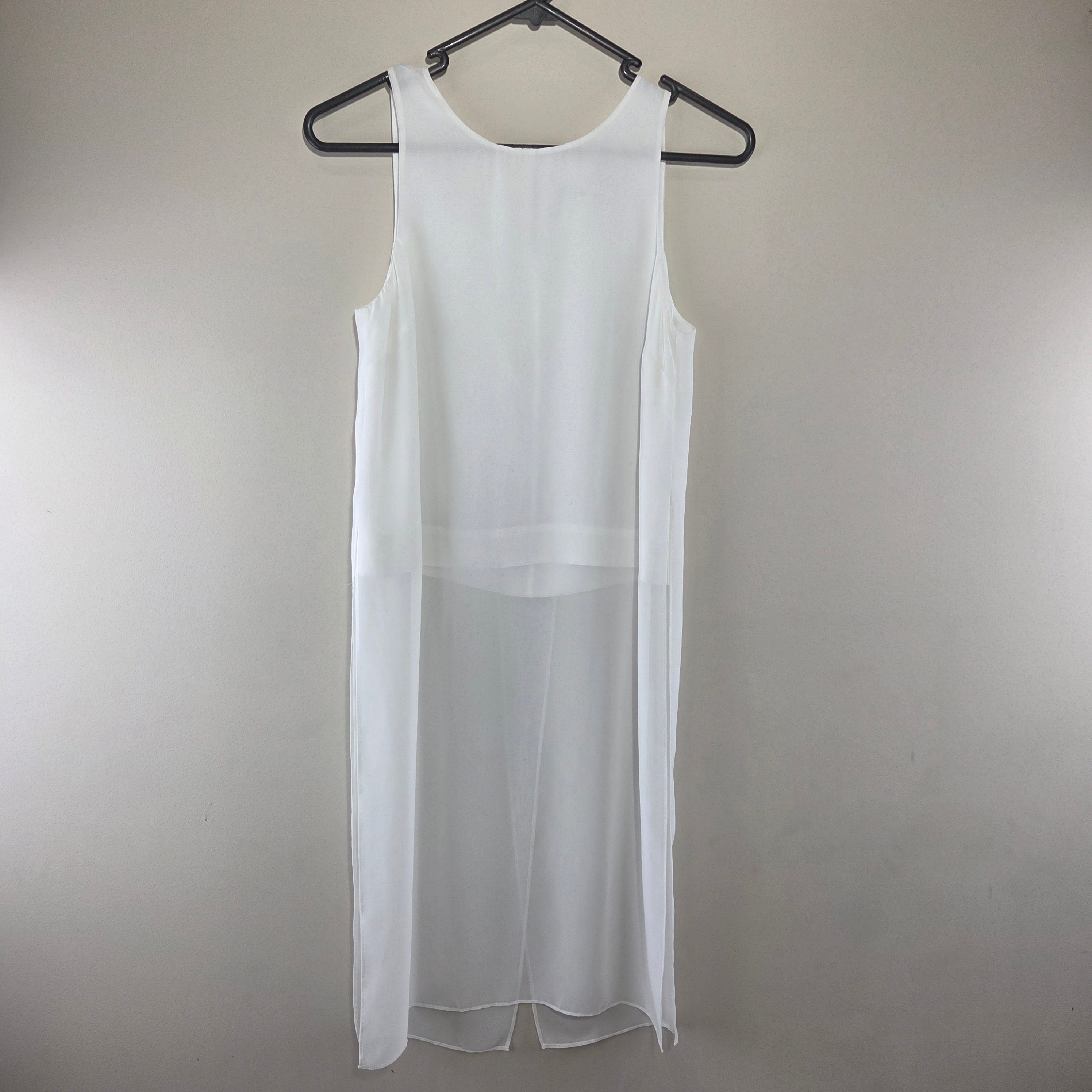 Witchery White Chiffon Top