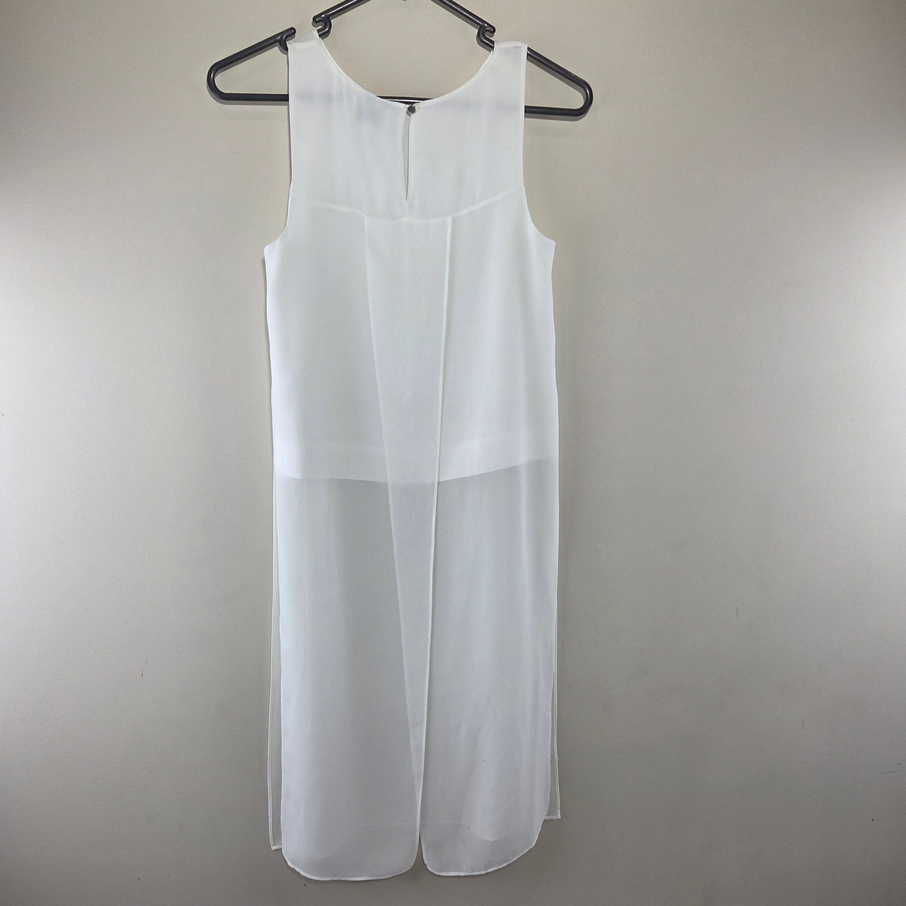 Witchery White Chiffon Top