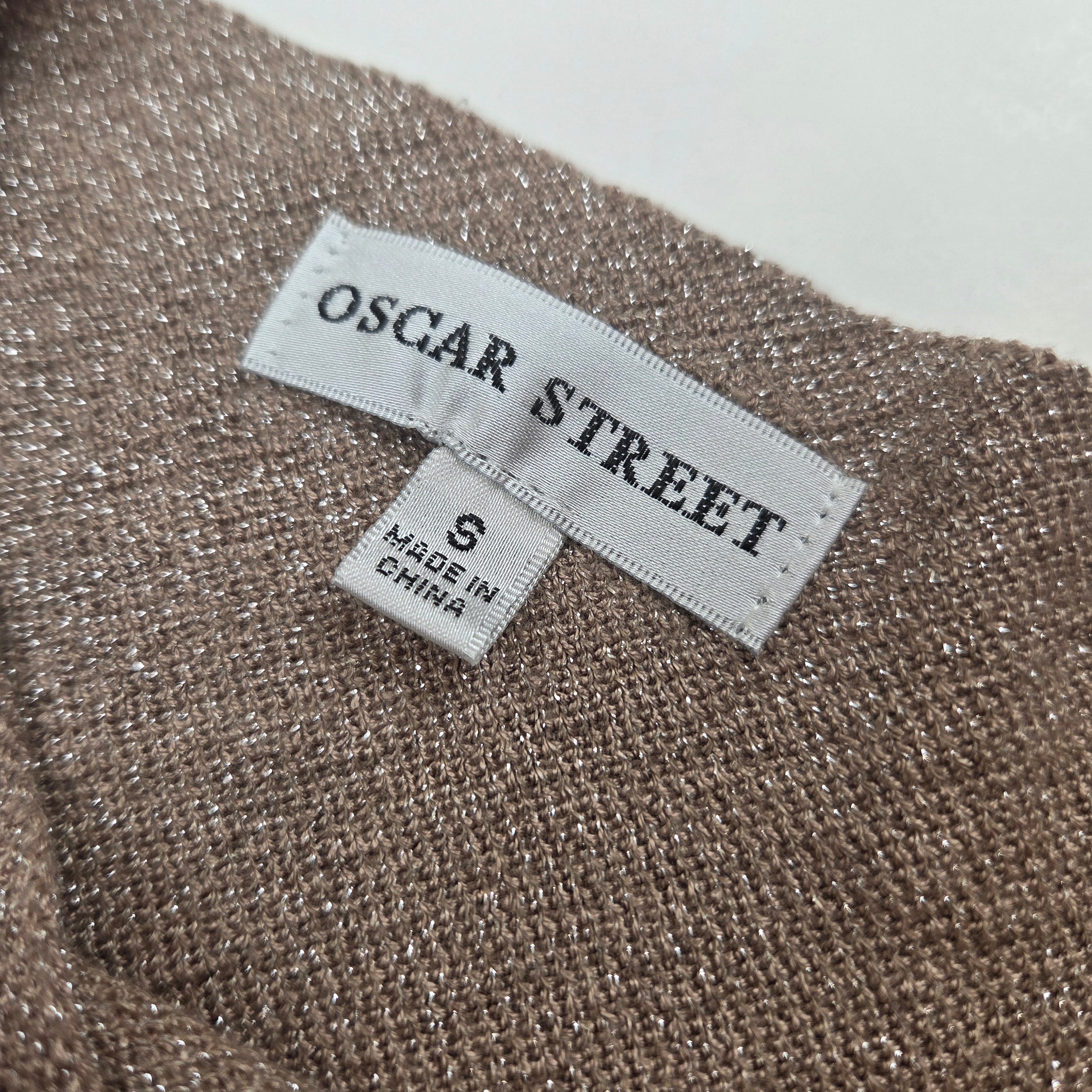 Oscar Street Gold Shimmer Top