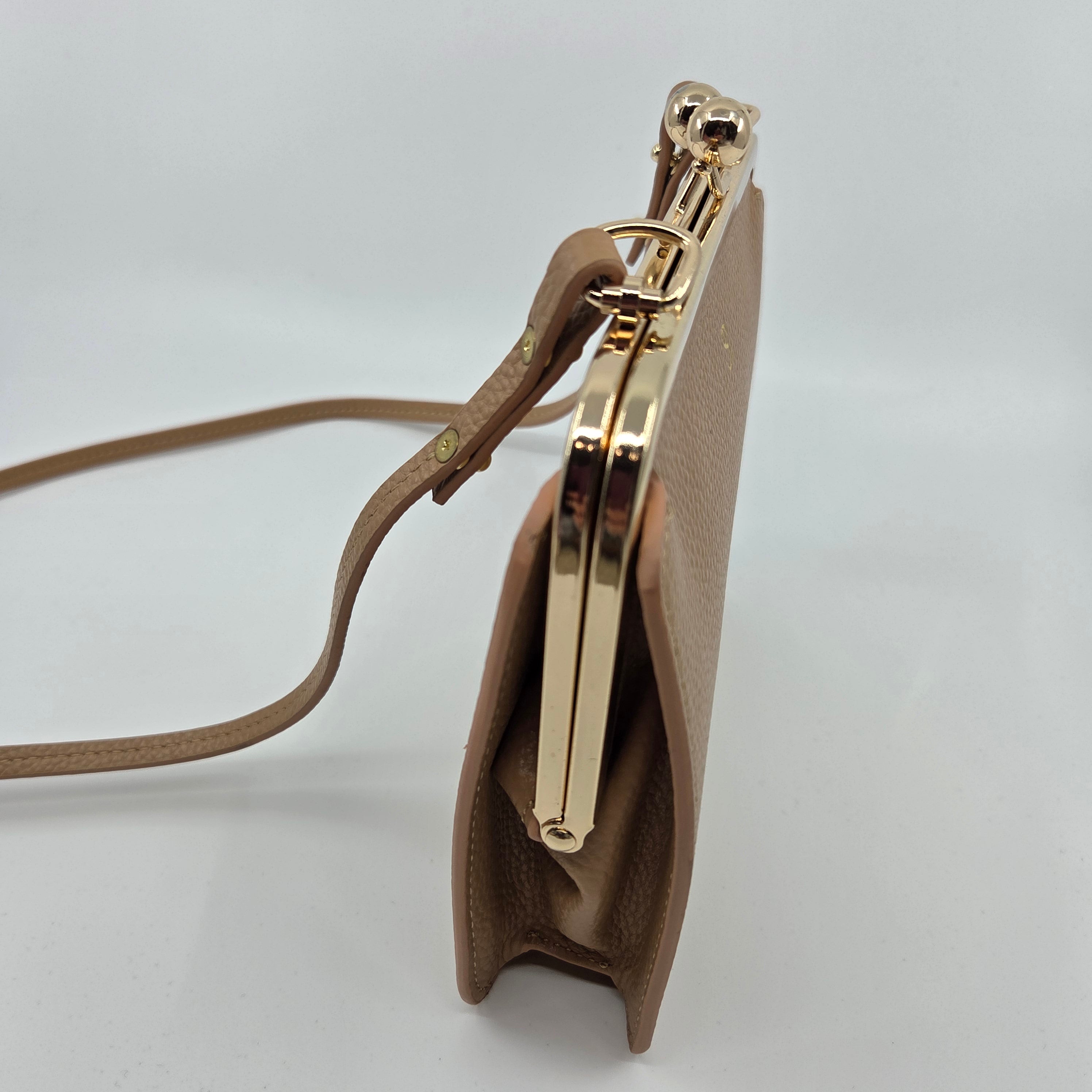 Mon Purse "S" Tan Handbag