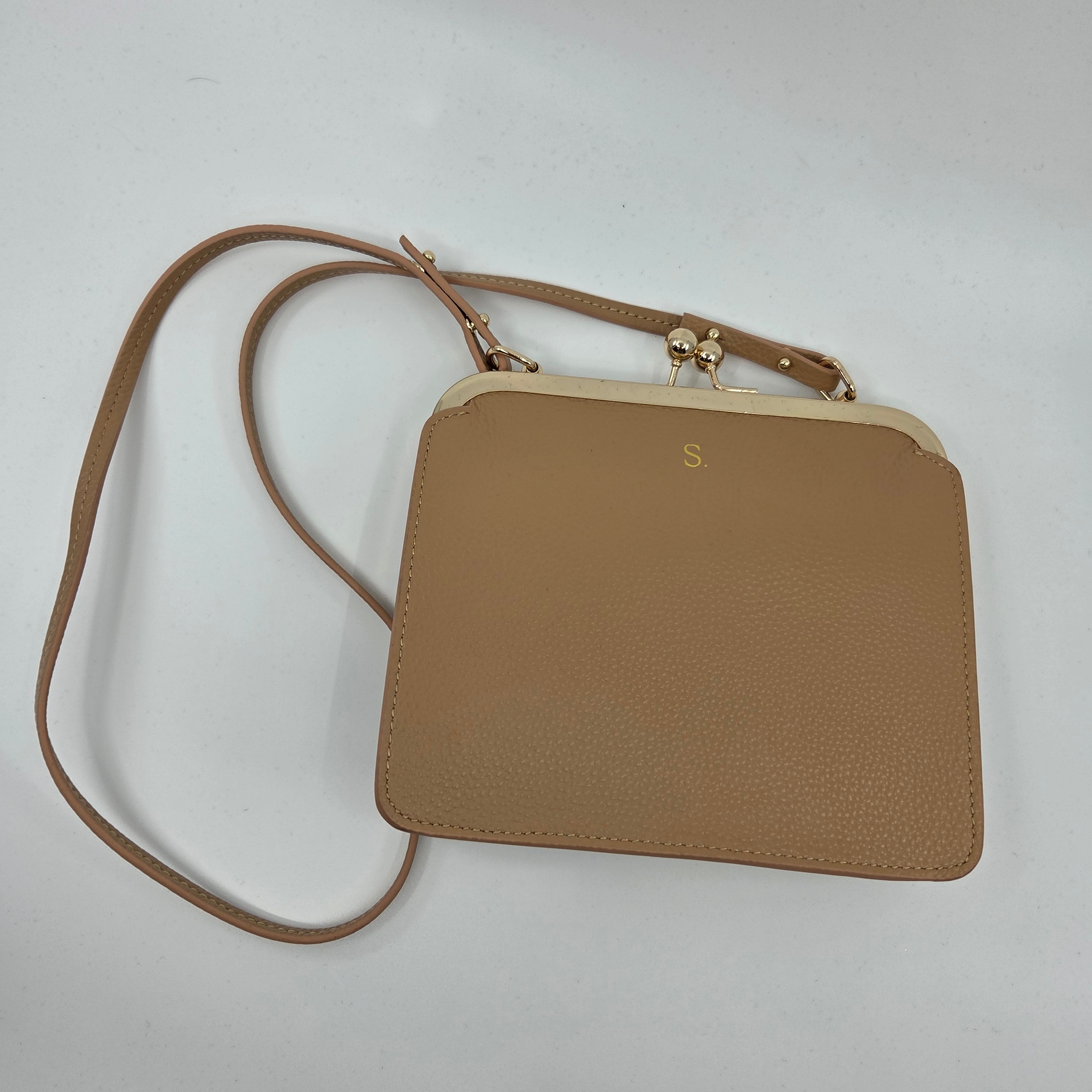 Mon Purse "S" Tan Handbag