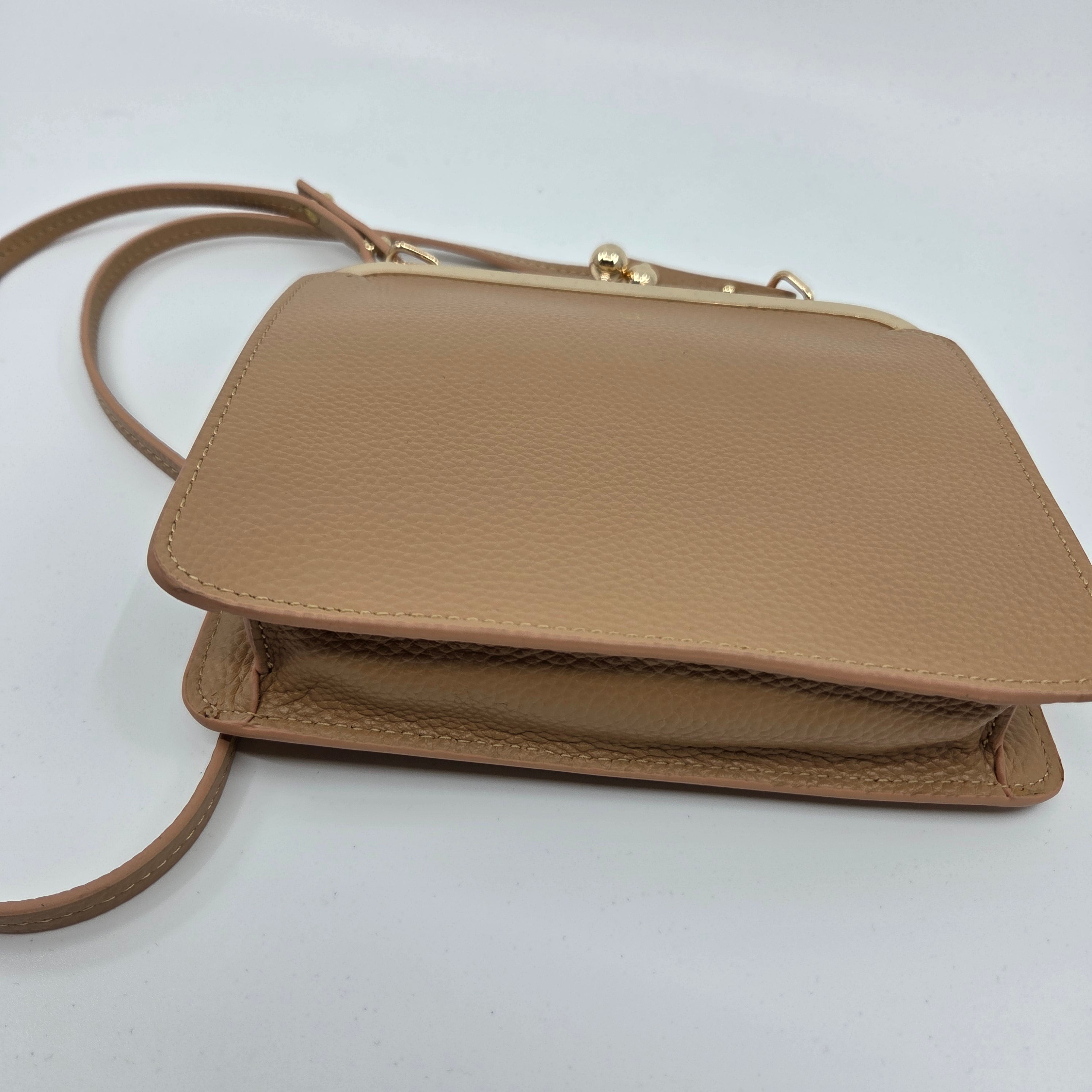 Mon Purse "S" Tan Handbag