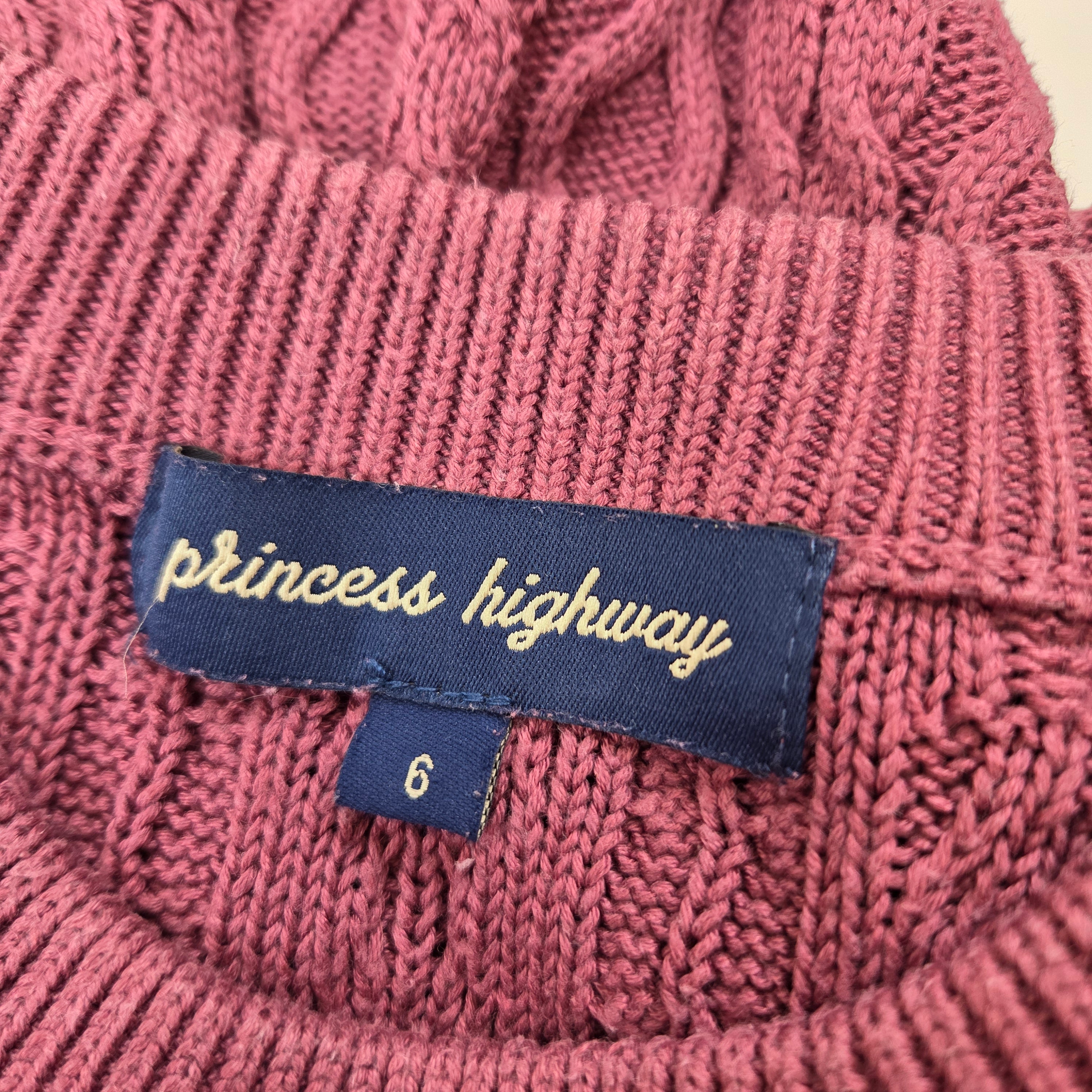 Princess Highway Purple Knit Jumper