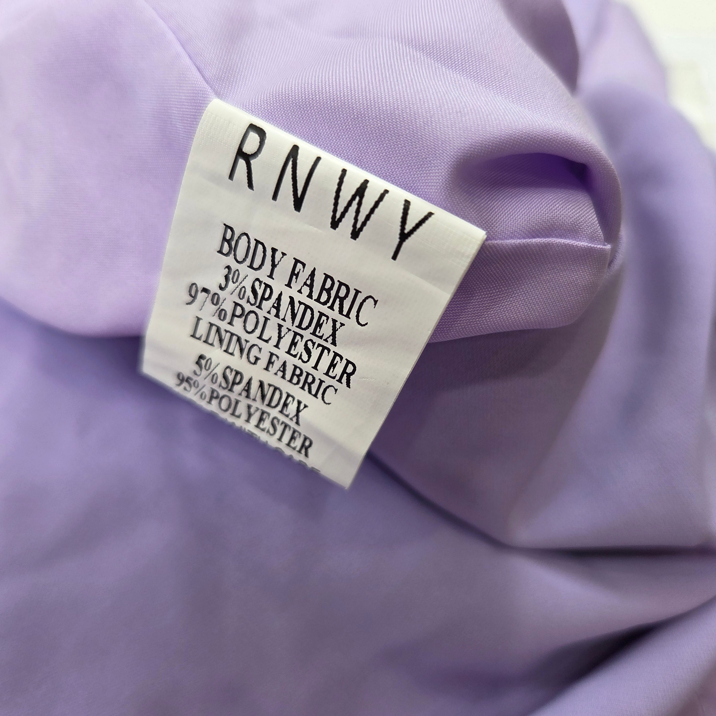 Runway By Rozalia Lilac Draped Skirt