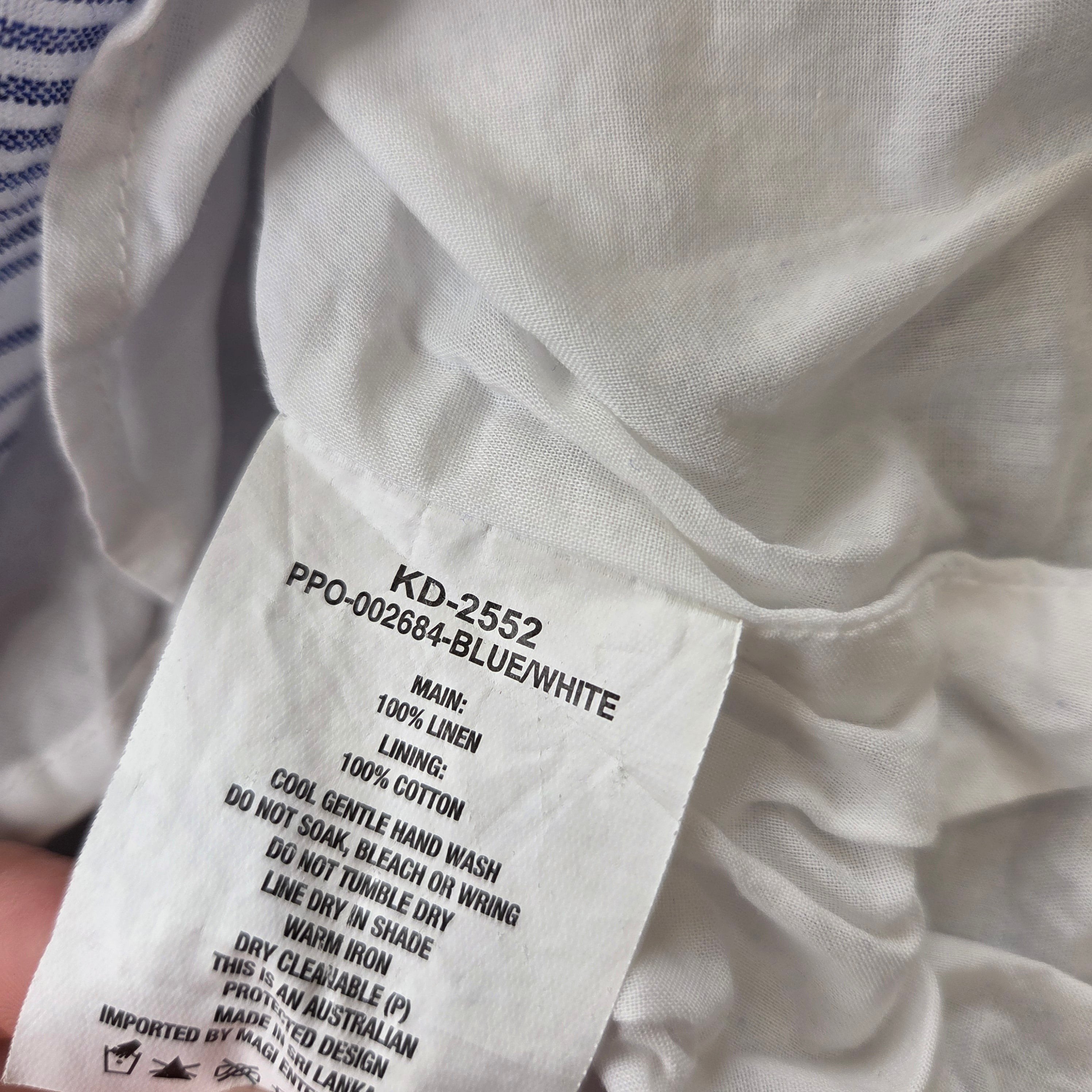 Kookai Blue & White Striped Dress