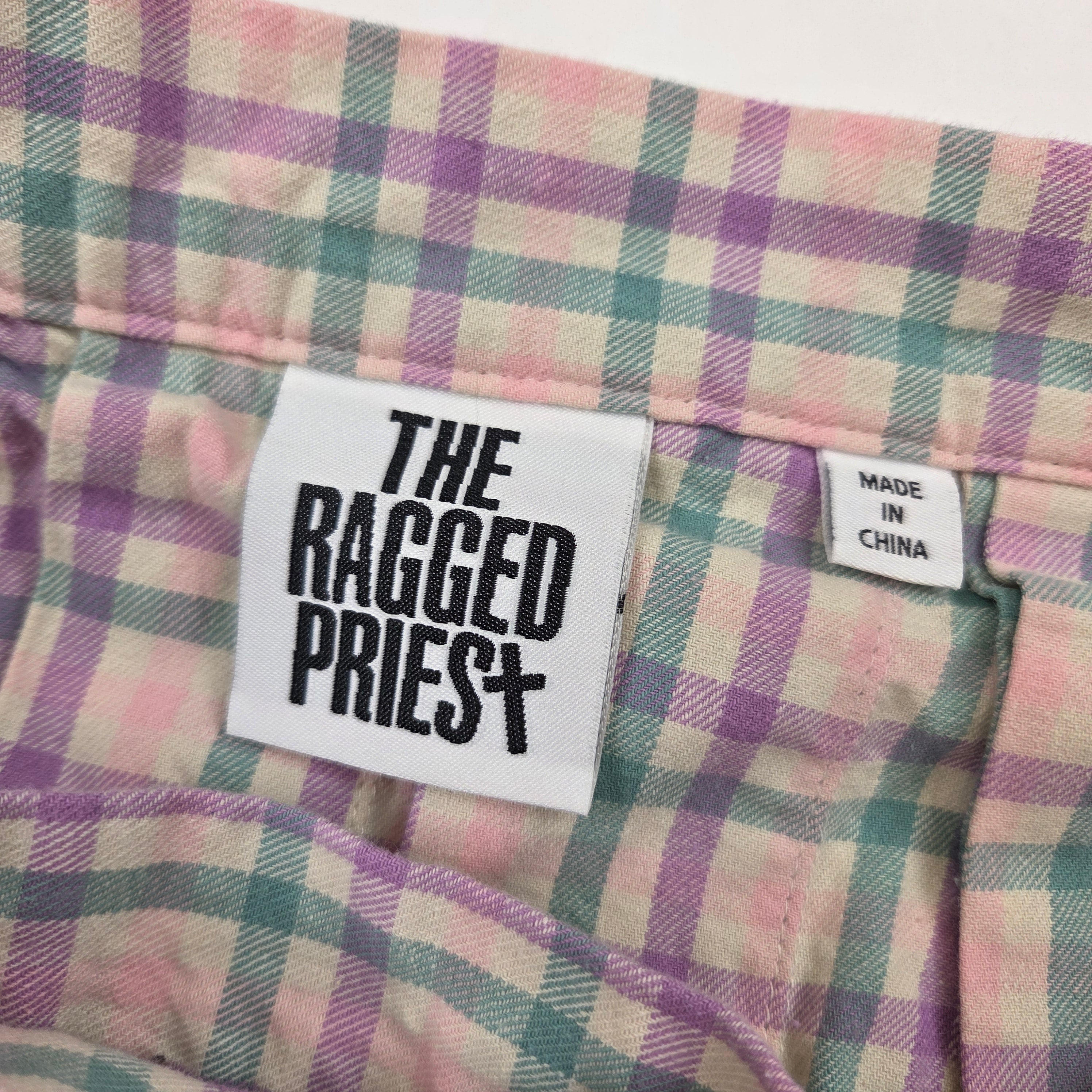 The Ragged Priest Checkered Mini Skirt