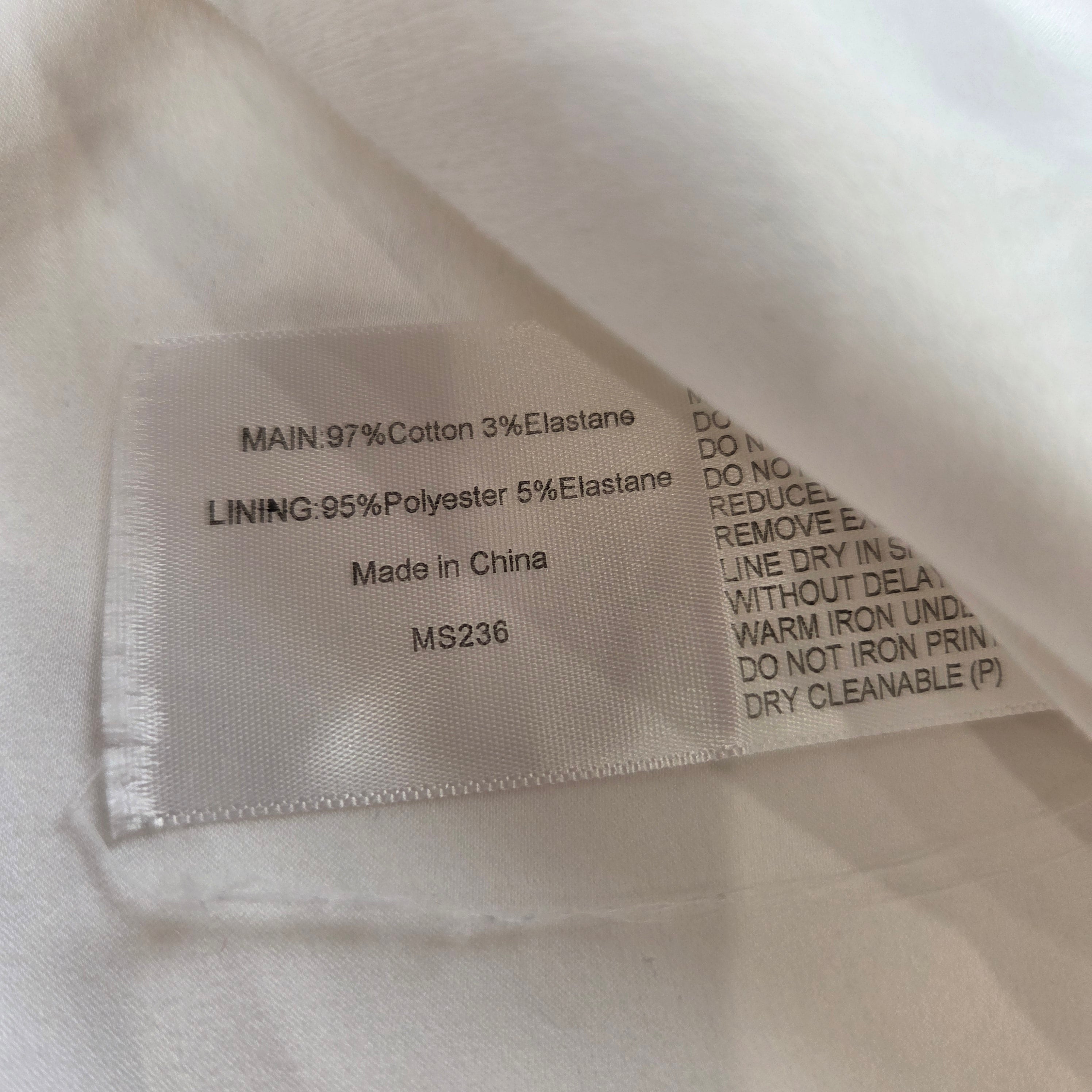 Laura Ashley White Mid Length Skirt