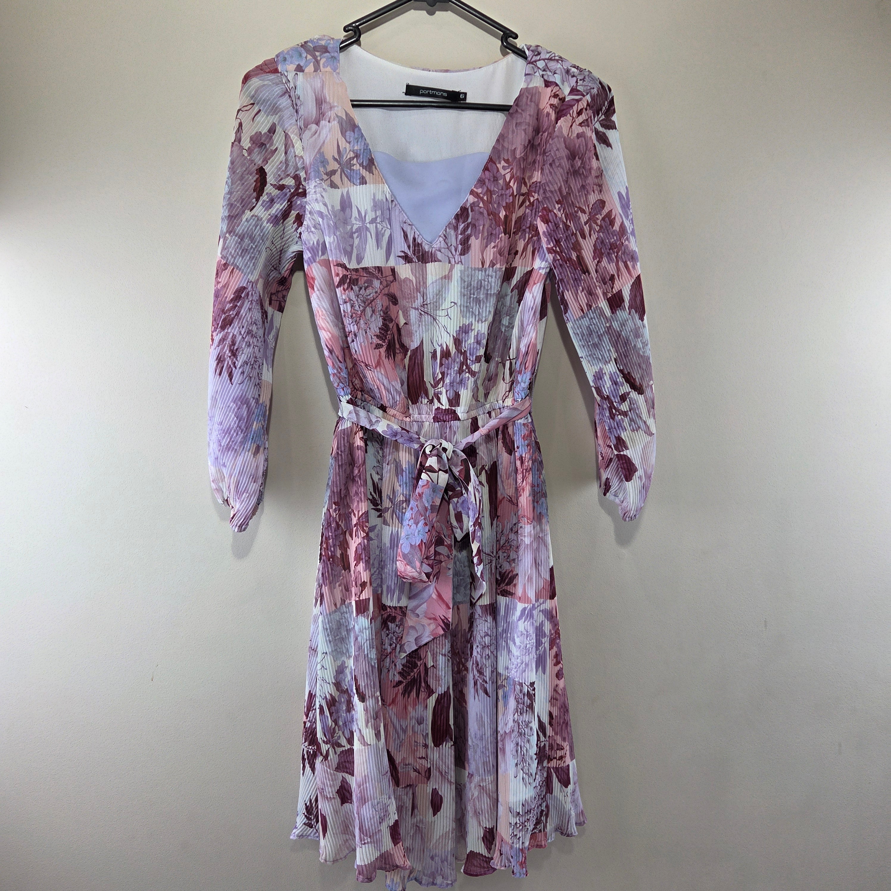 Portmans Purple Floral Dress