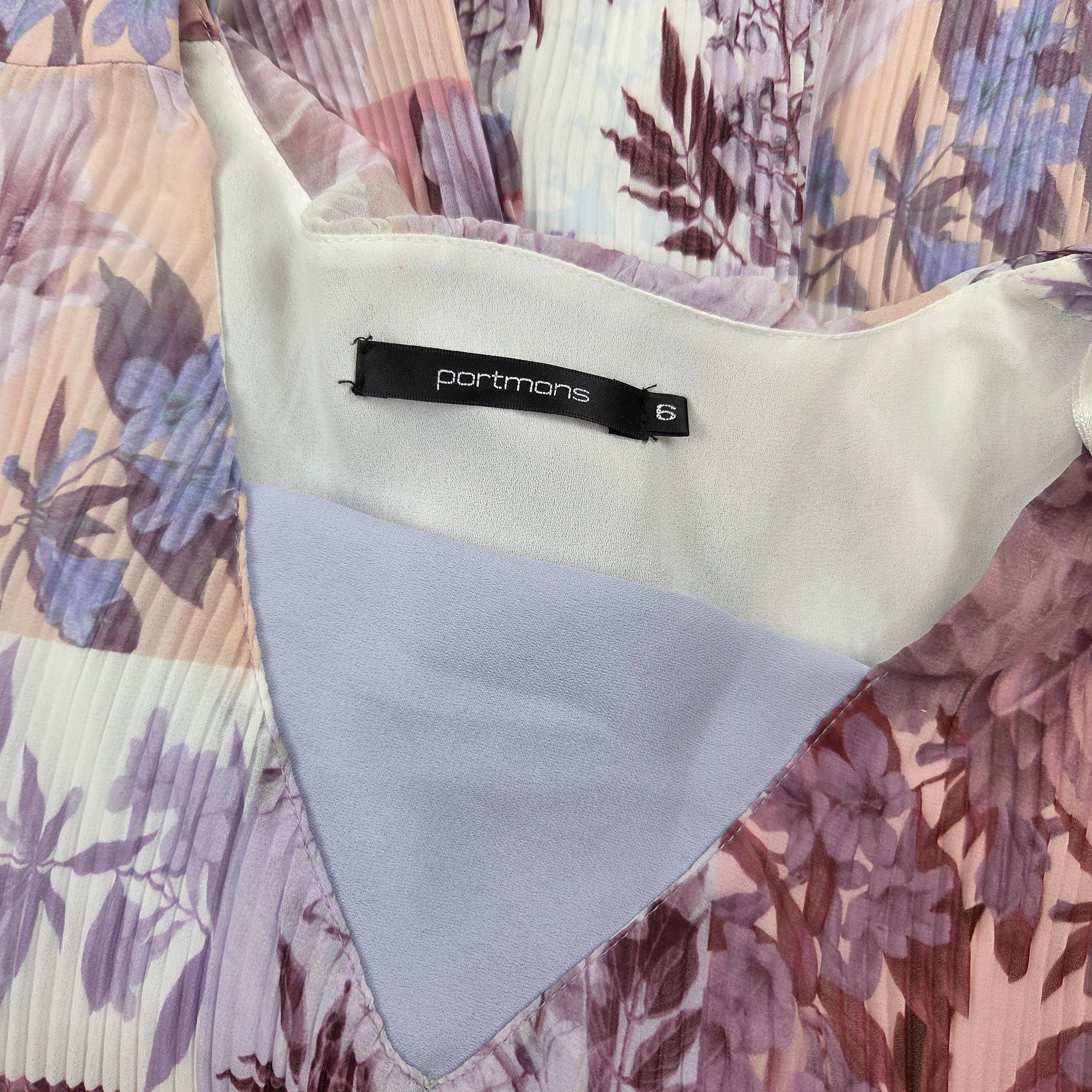 Portmans Purple Floral Dress