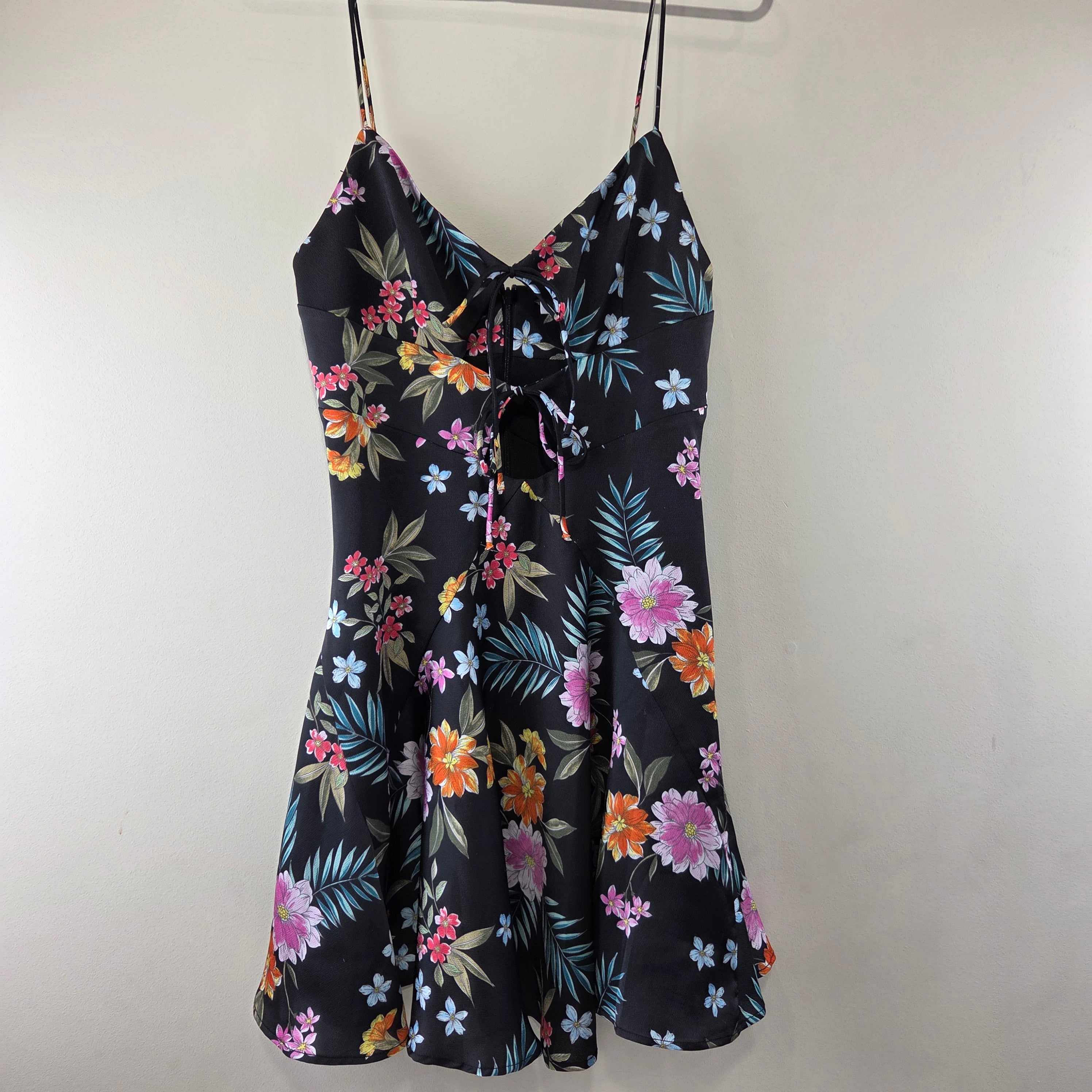 By Johnny Black Floral Party Dress