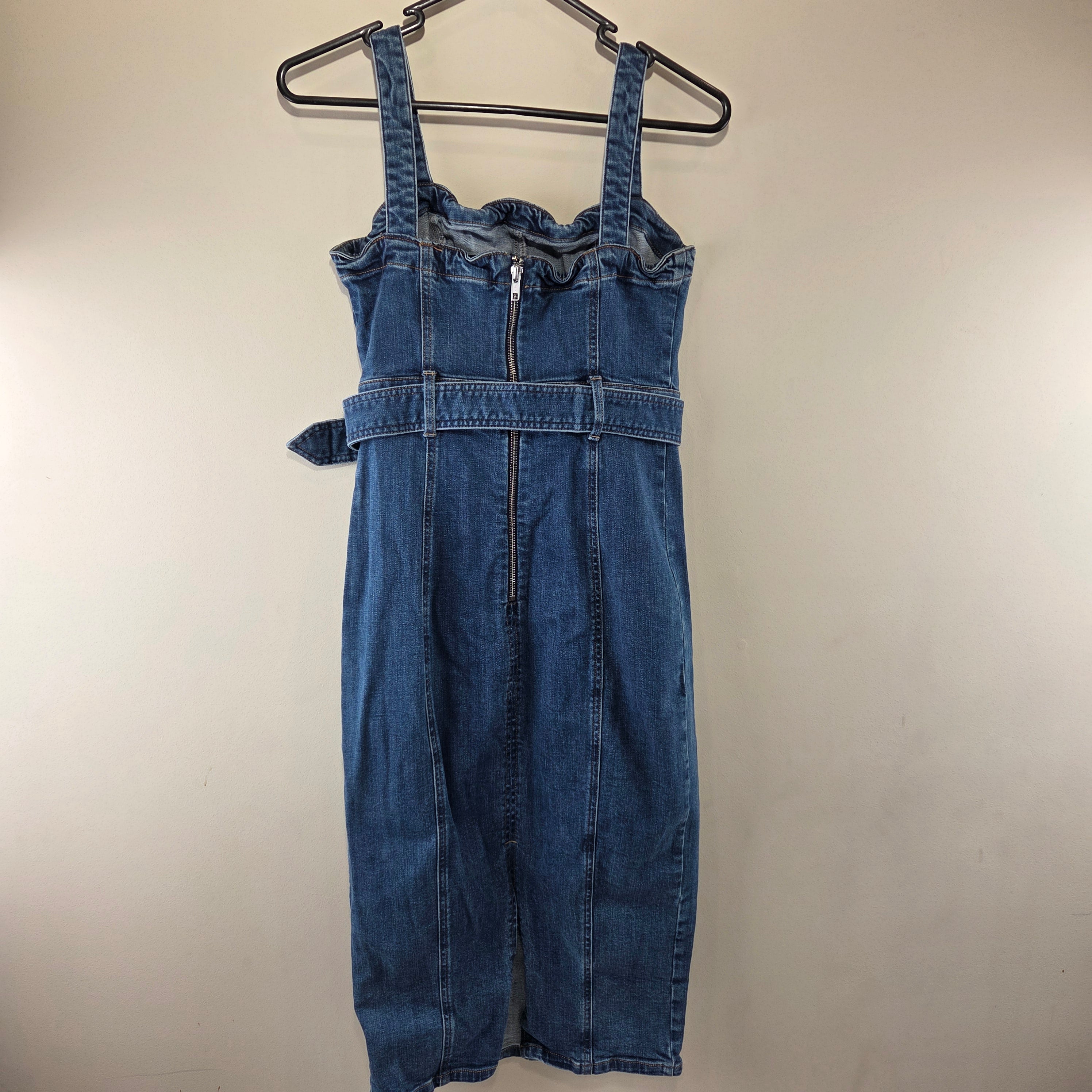 Mossman Mid Length Blue Denim Dress