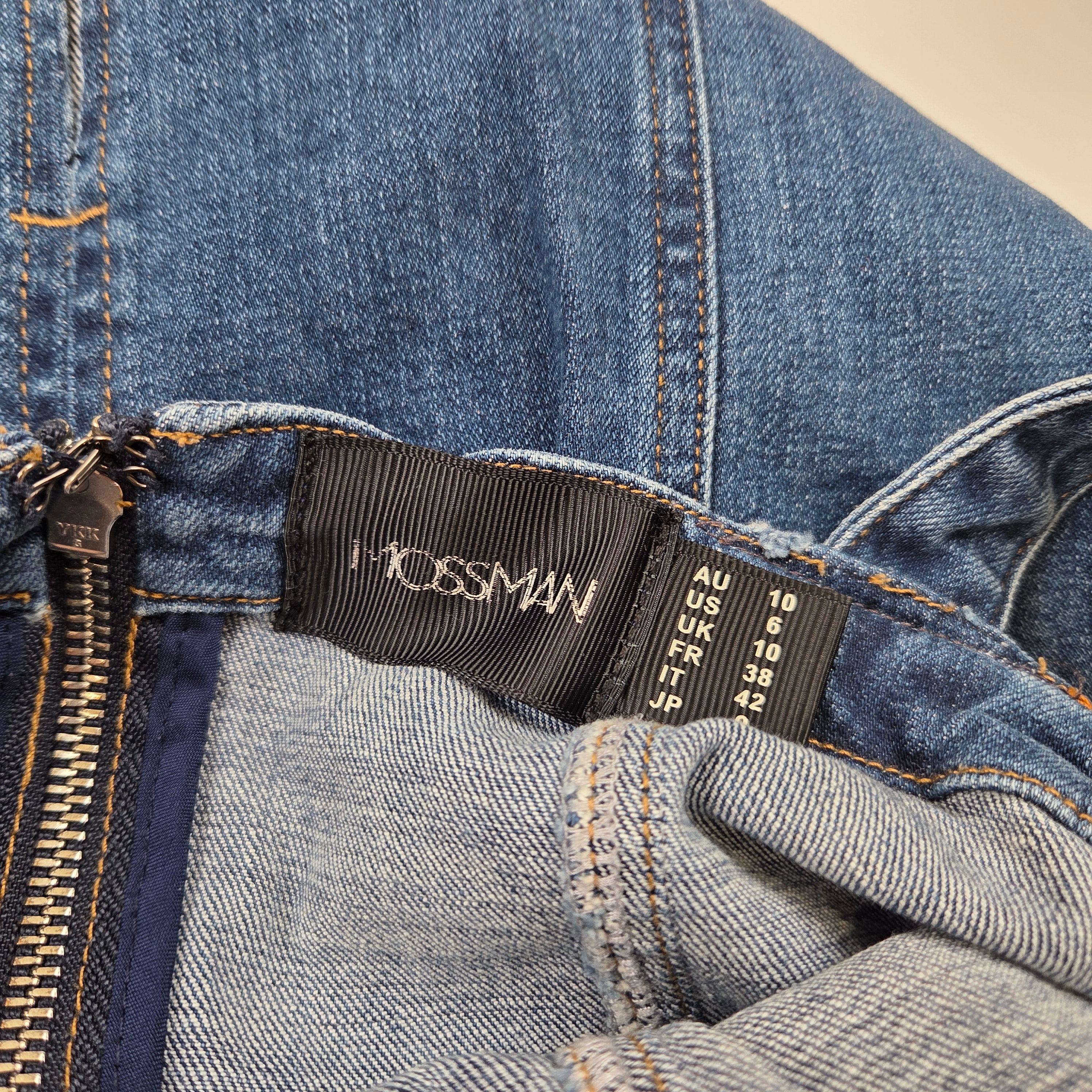 Mossman Mid Length Blue Denim Dress