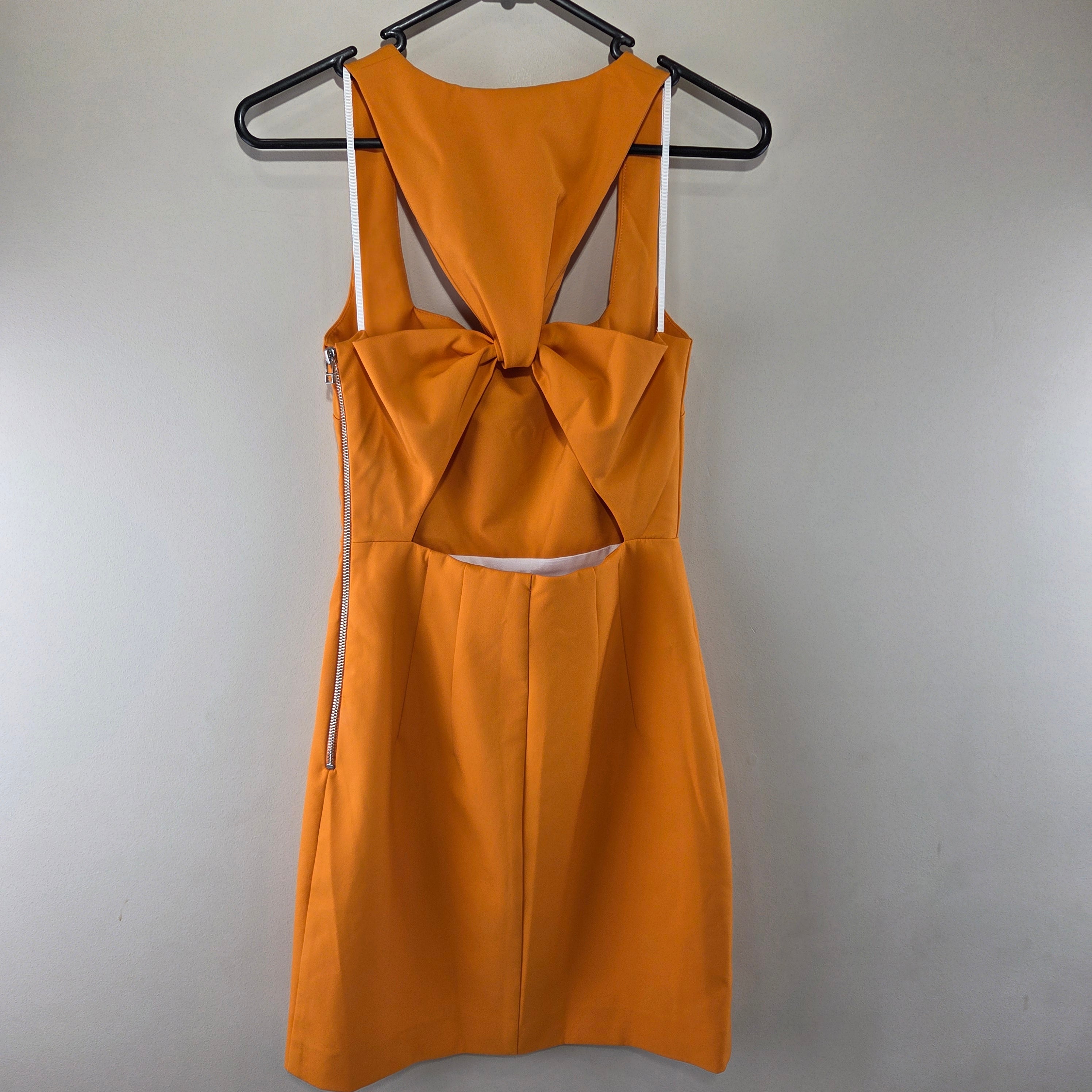 By Johnny Orange Party Dress