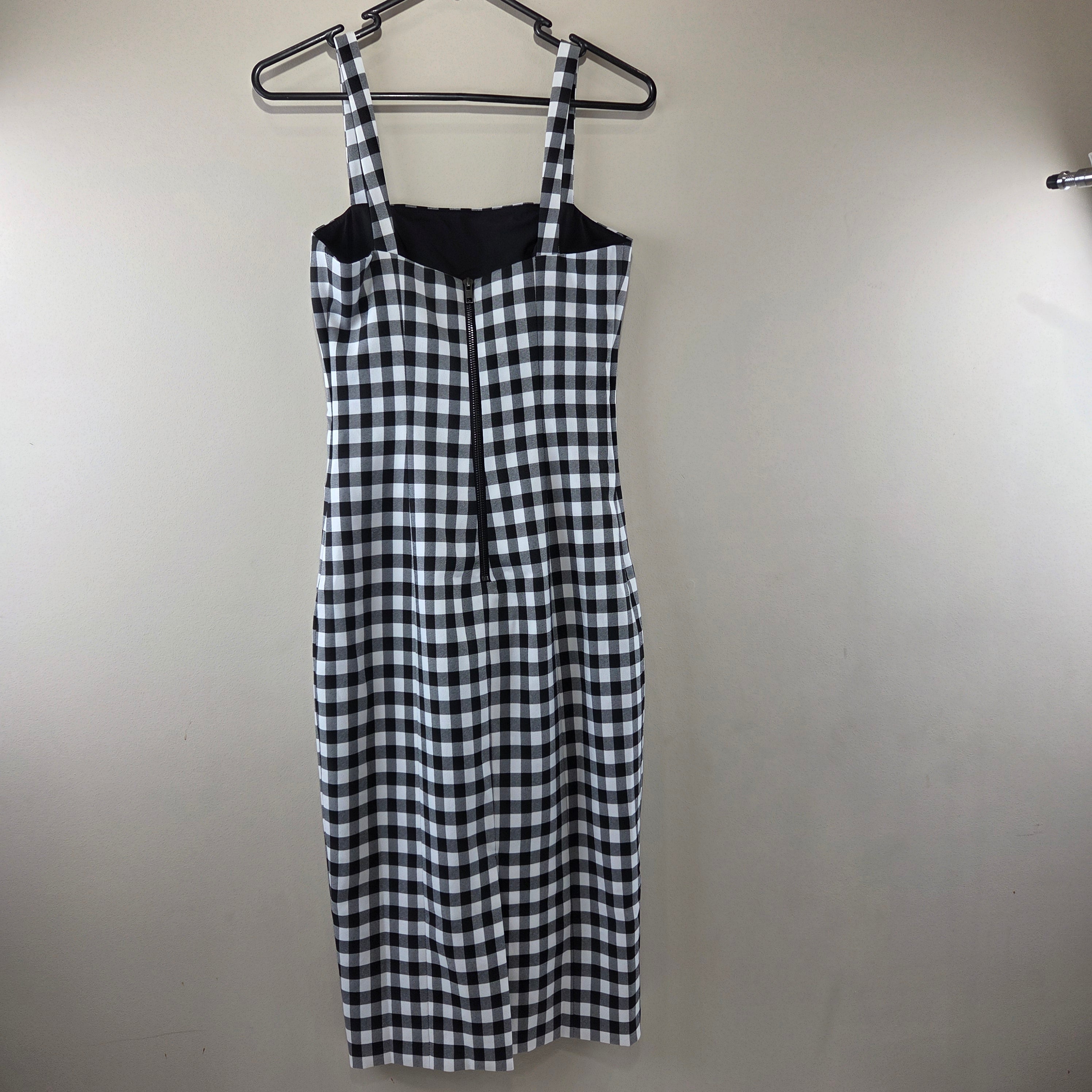 Mossman Black & White Checkered Dress