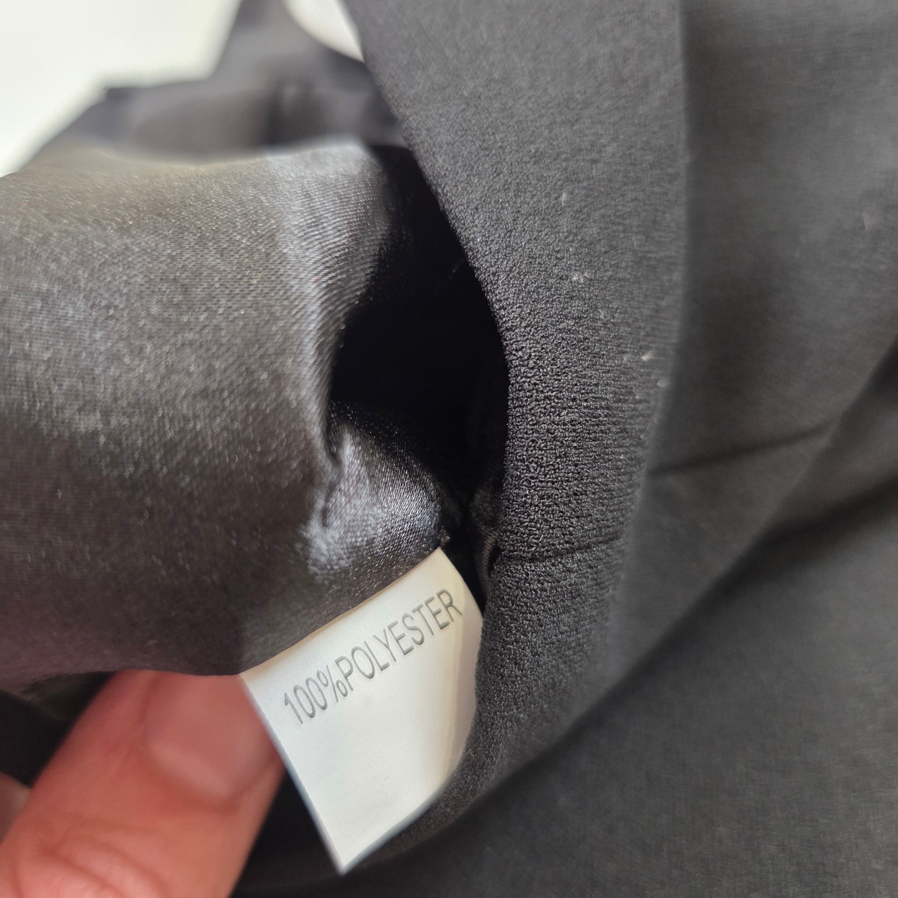 Madison Square Black Crop Top (New)