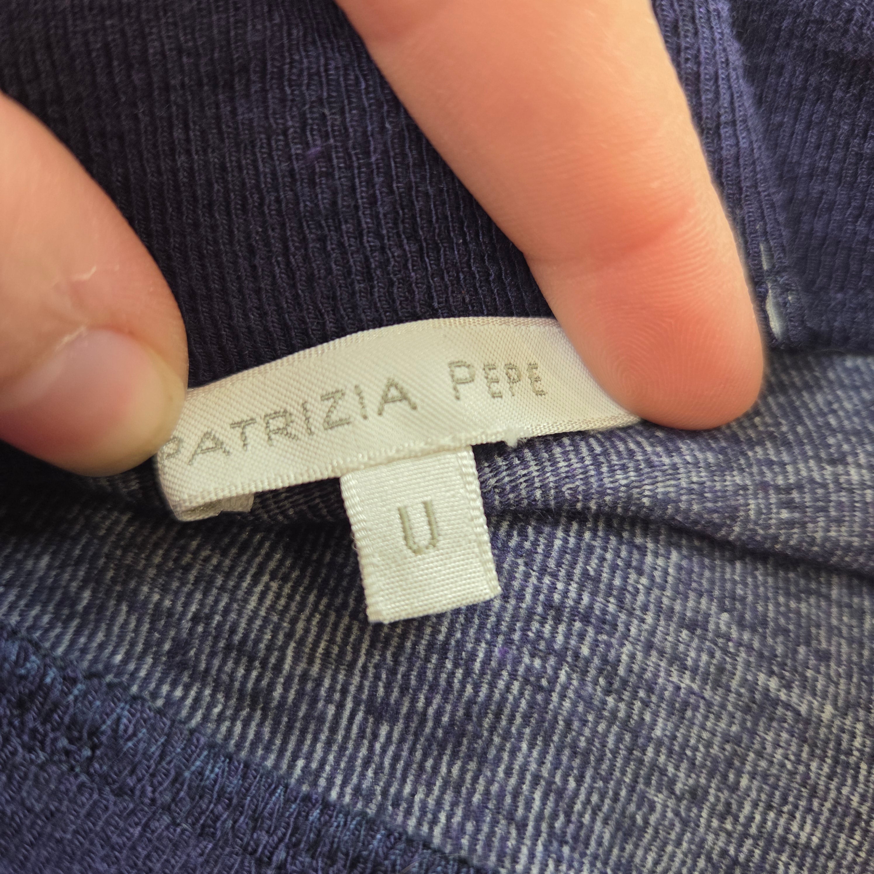 Patrizia Pepe Blue & White Striped Skirt (New)