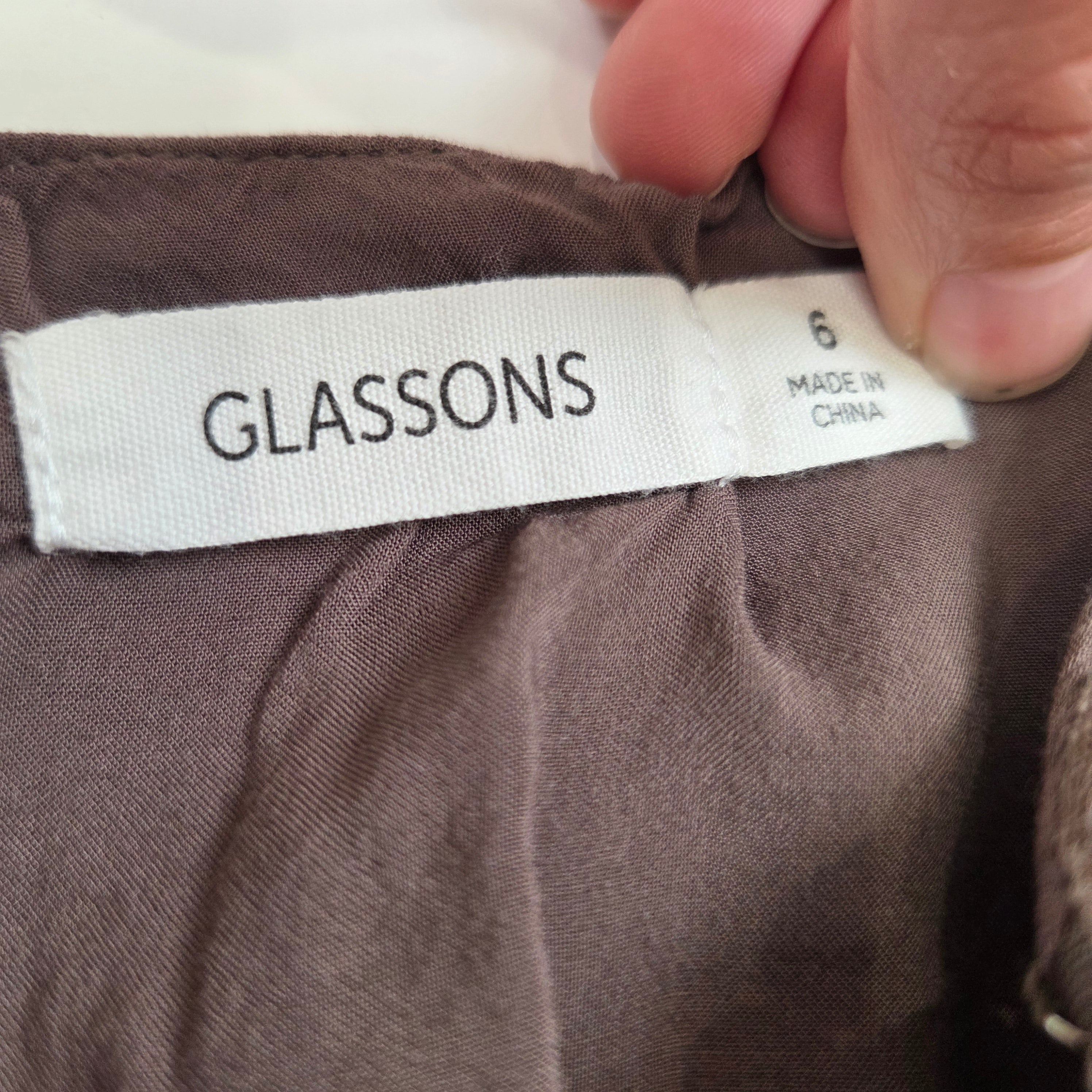 Glassons Mocha Mini Skirt