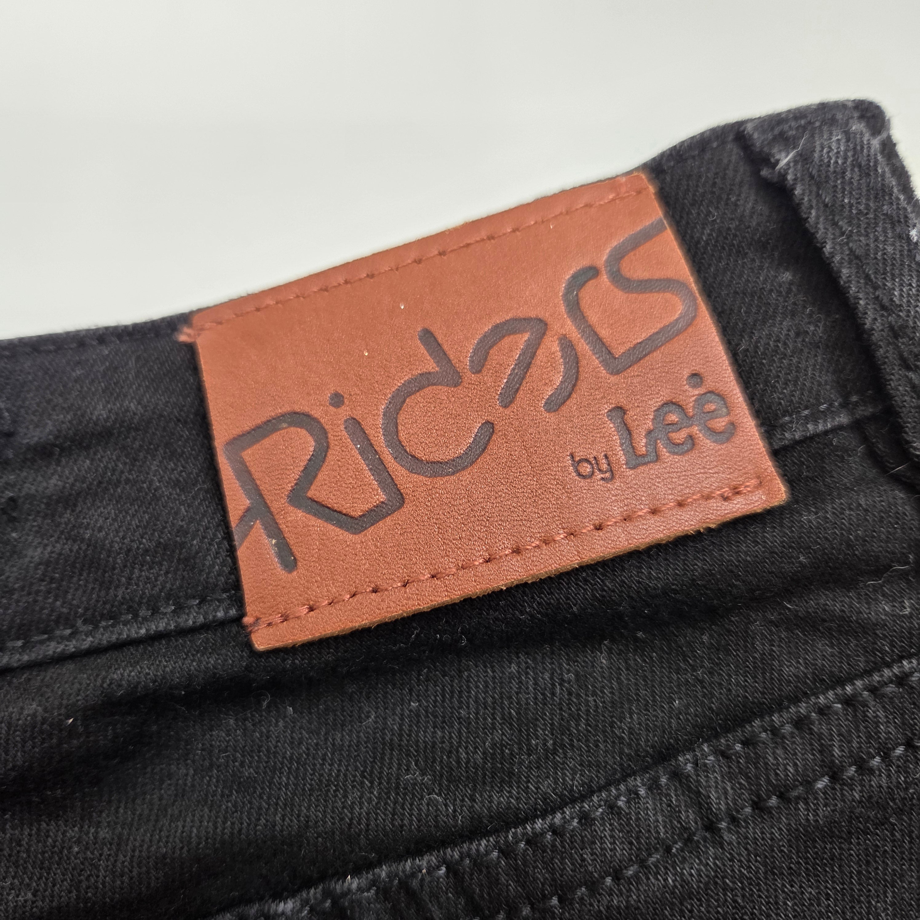 Riders By Lee Black Denim Shorts