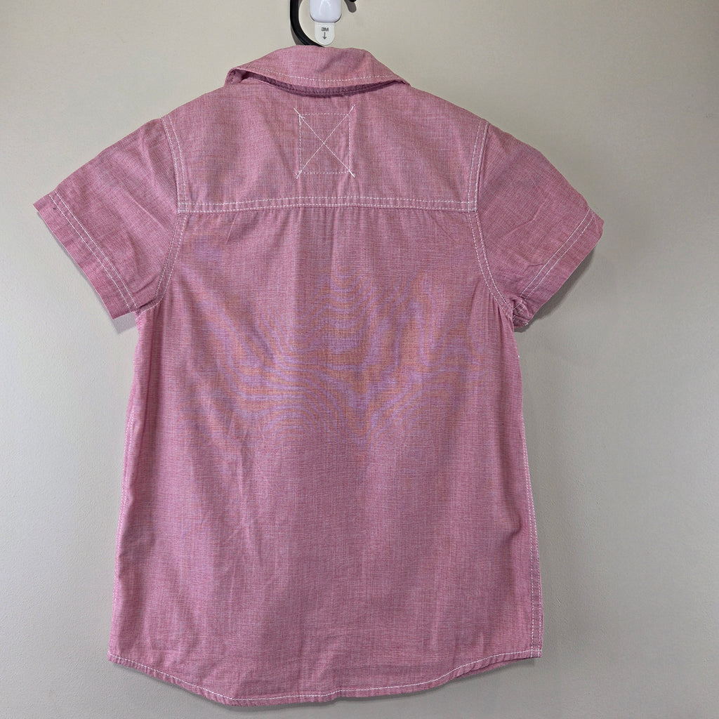 World Industries Boys Pink Long Sleeve Dress Shirt