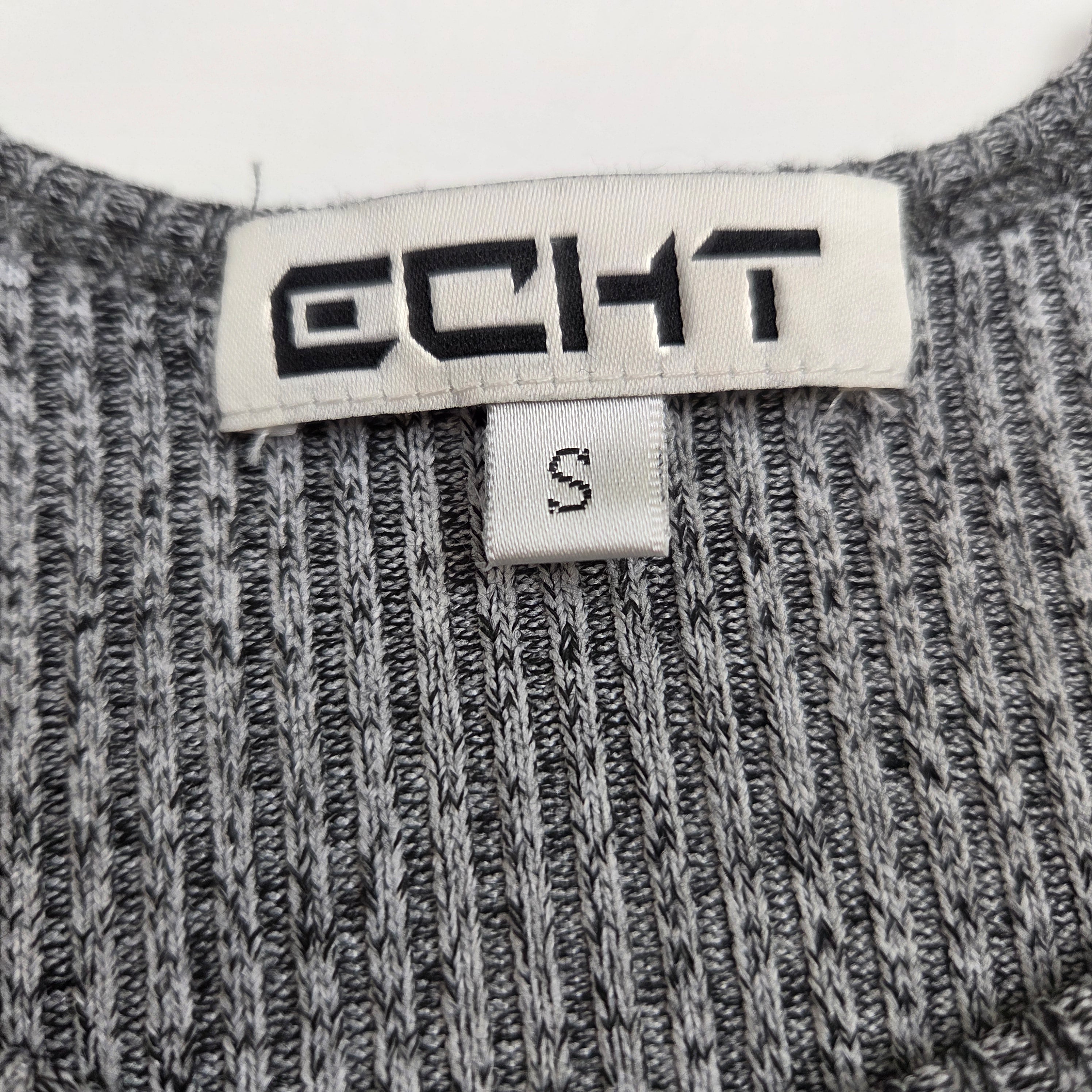 Echt Charcoal Marle Active Crop Top (NEW)