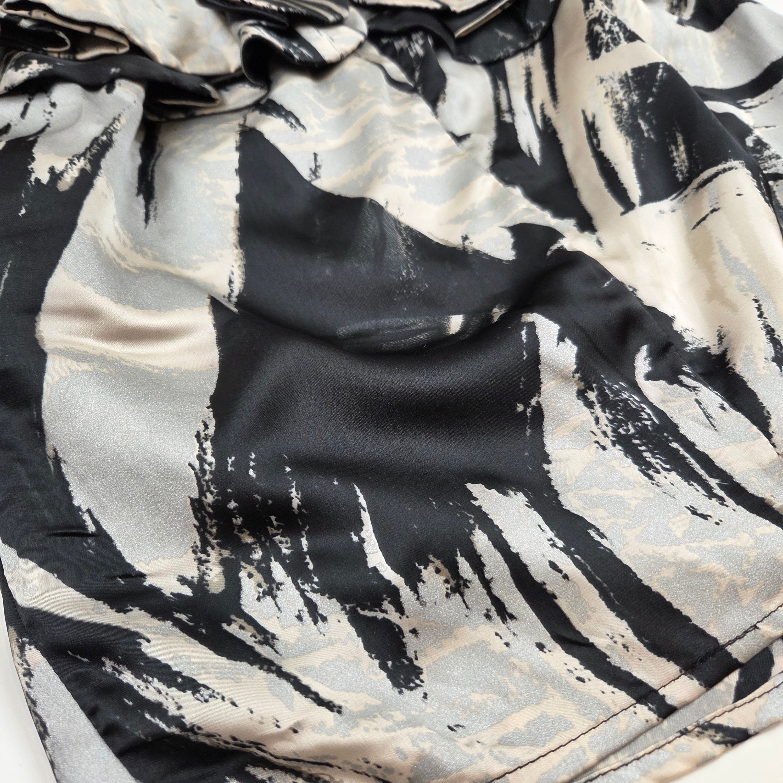 Jorge Silver & Black Skirt