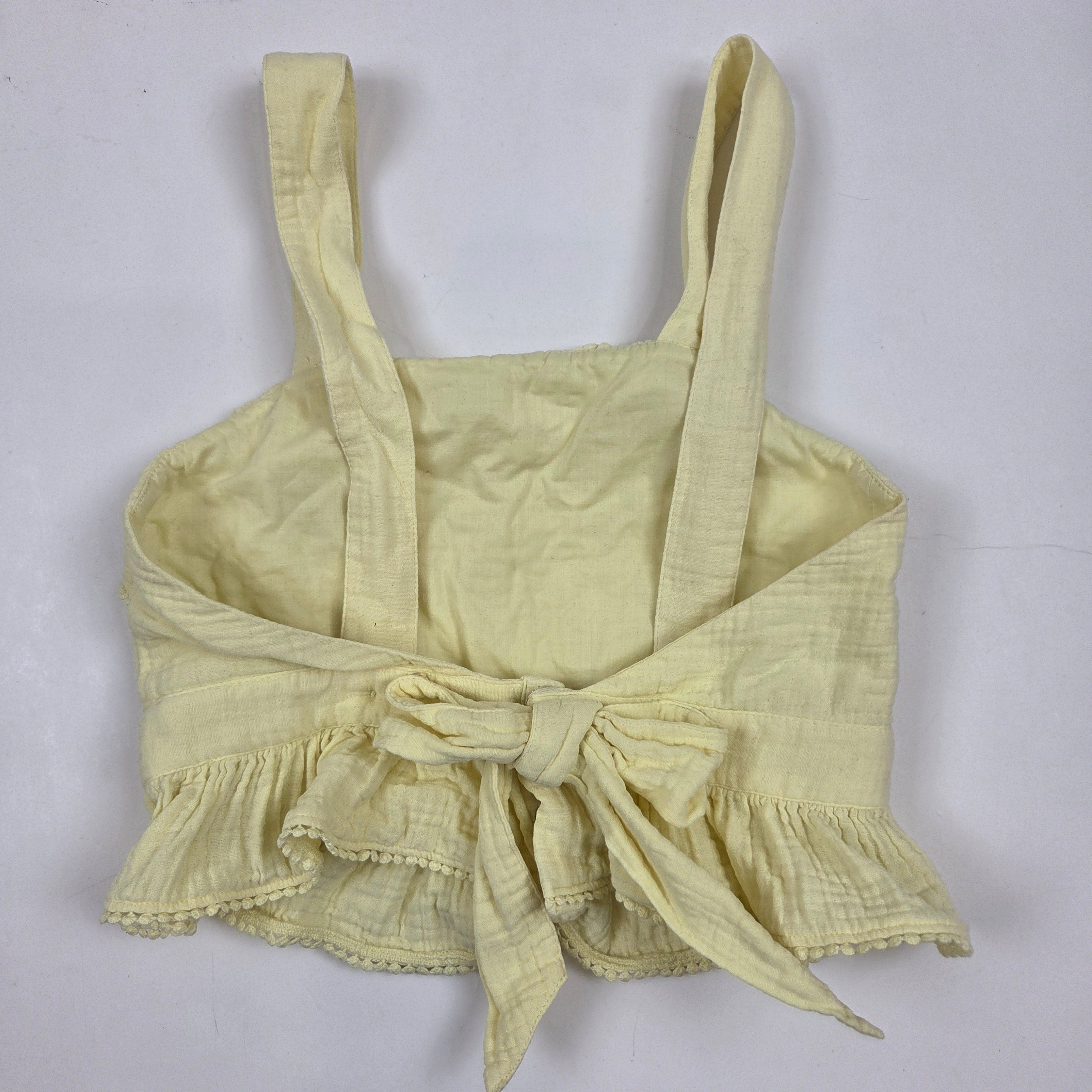 Country Road Girls Canary Yellow Top