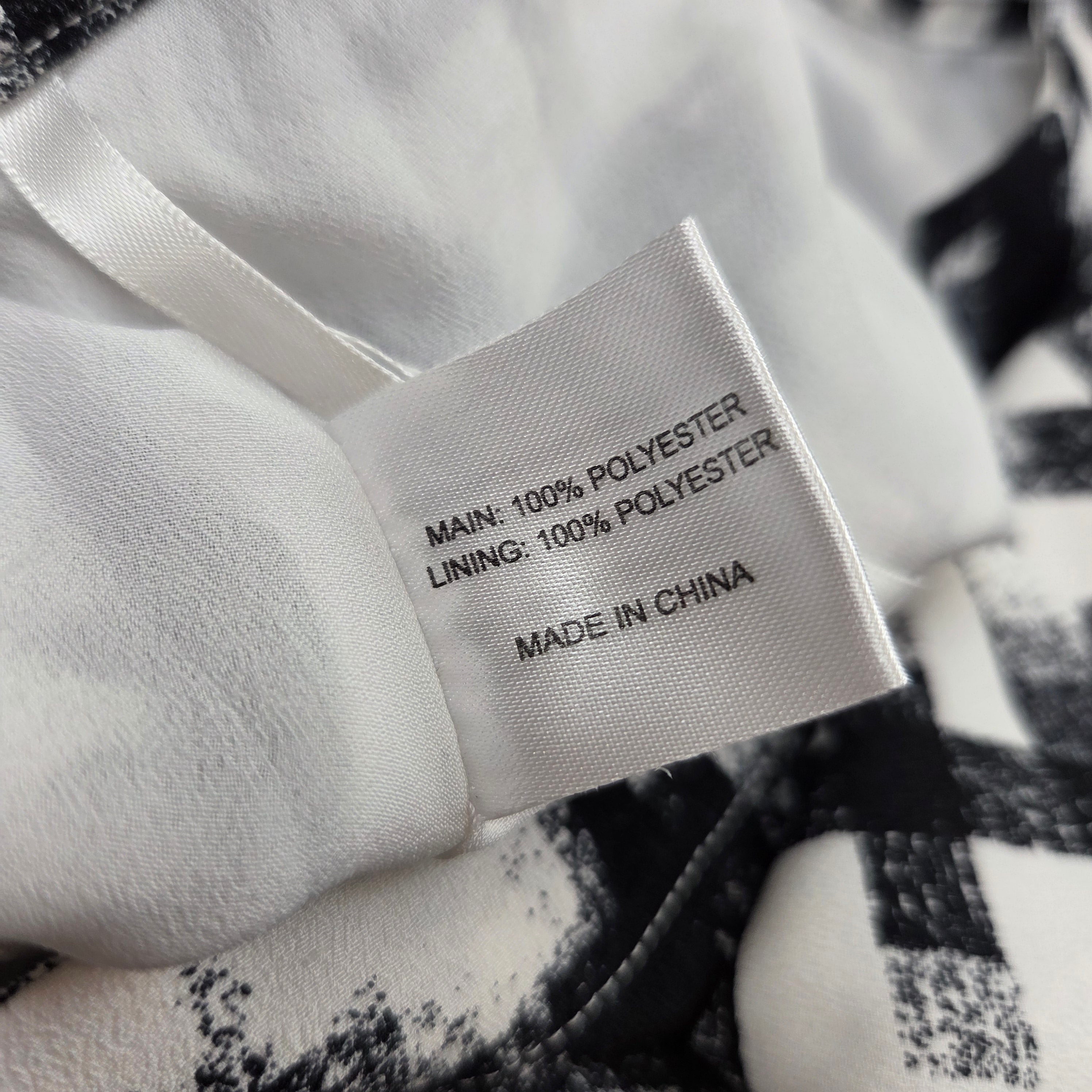 Neon Blonde Black & White Patterned Shorts