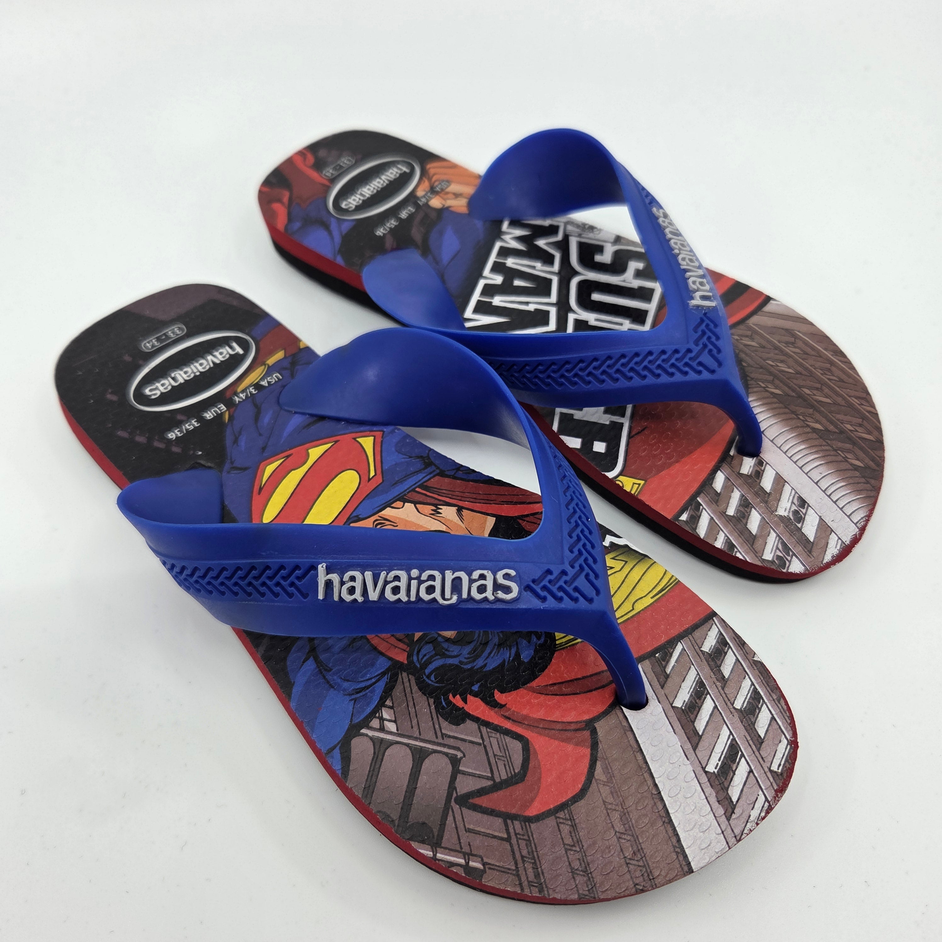 Superman Havianas Kids Thongs