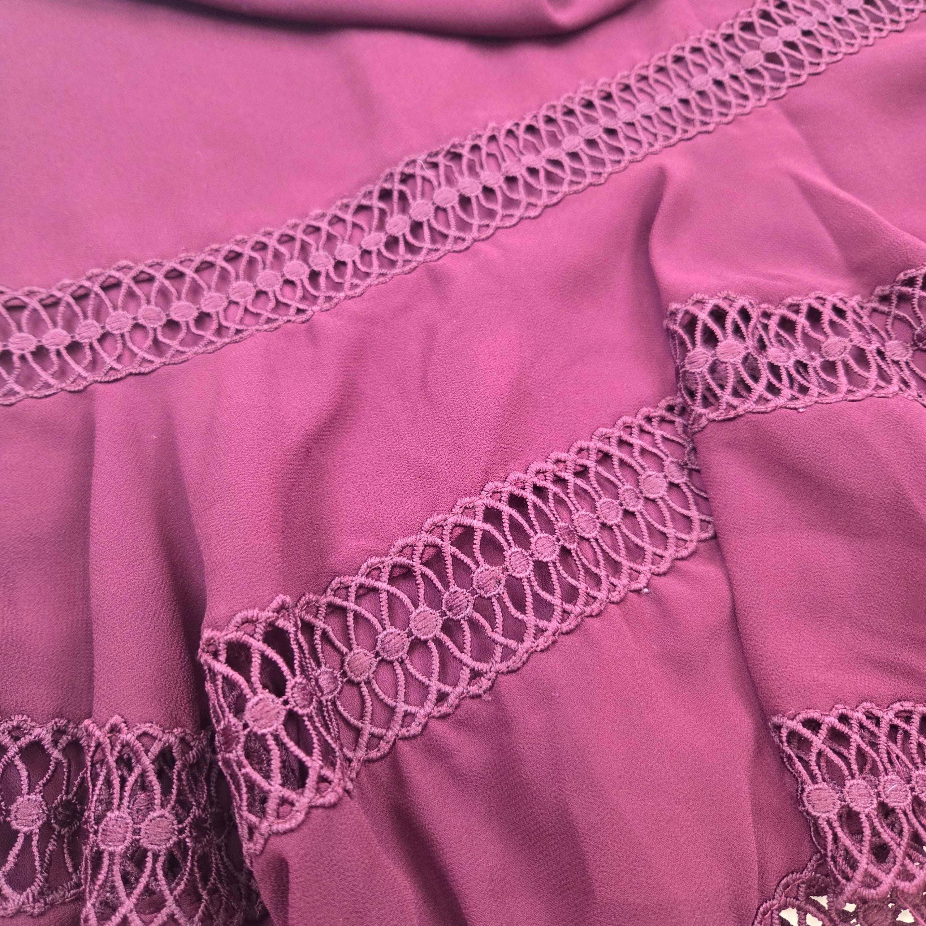 Bardot Wine Red Skirt