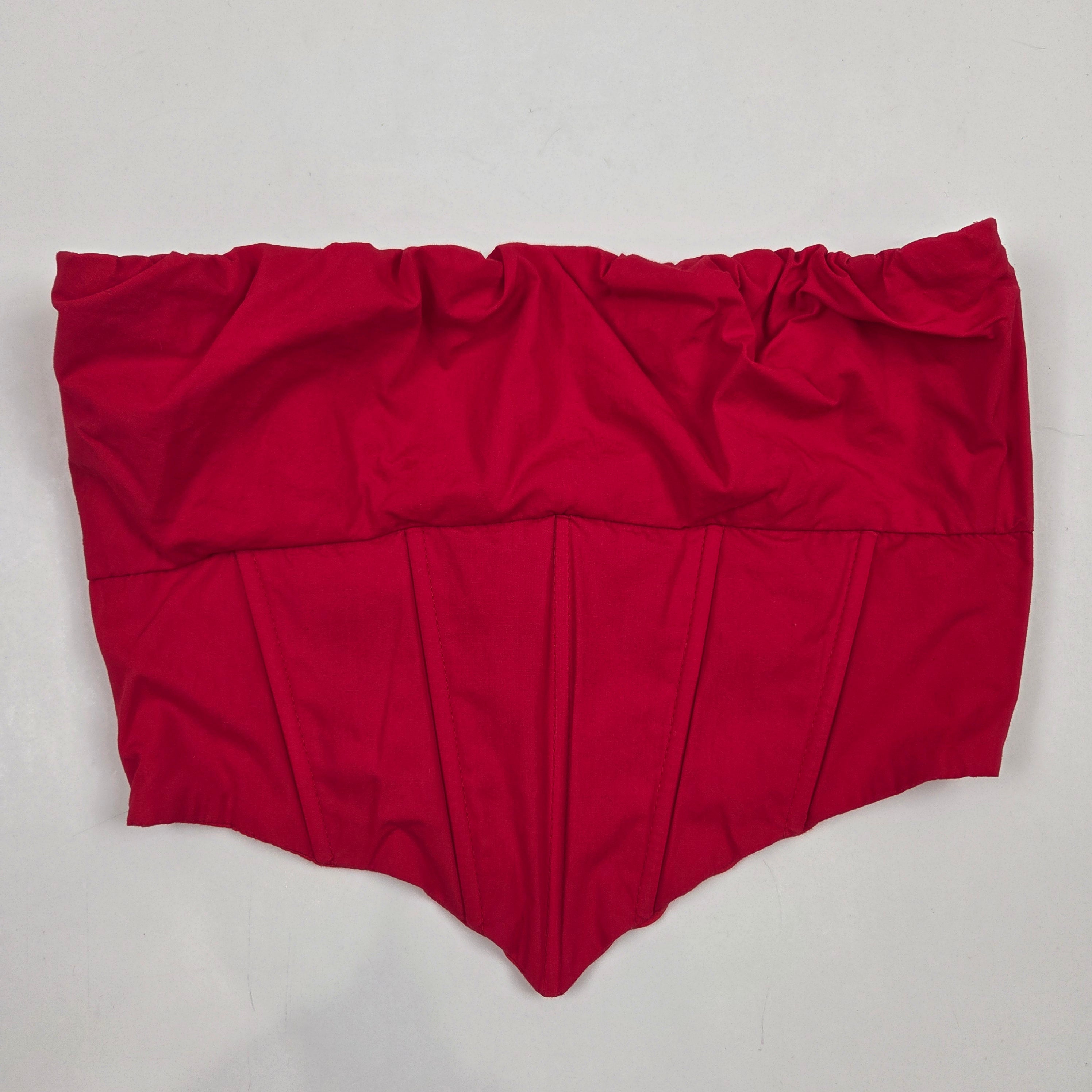 Princess Polly Red Crop Top