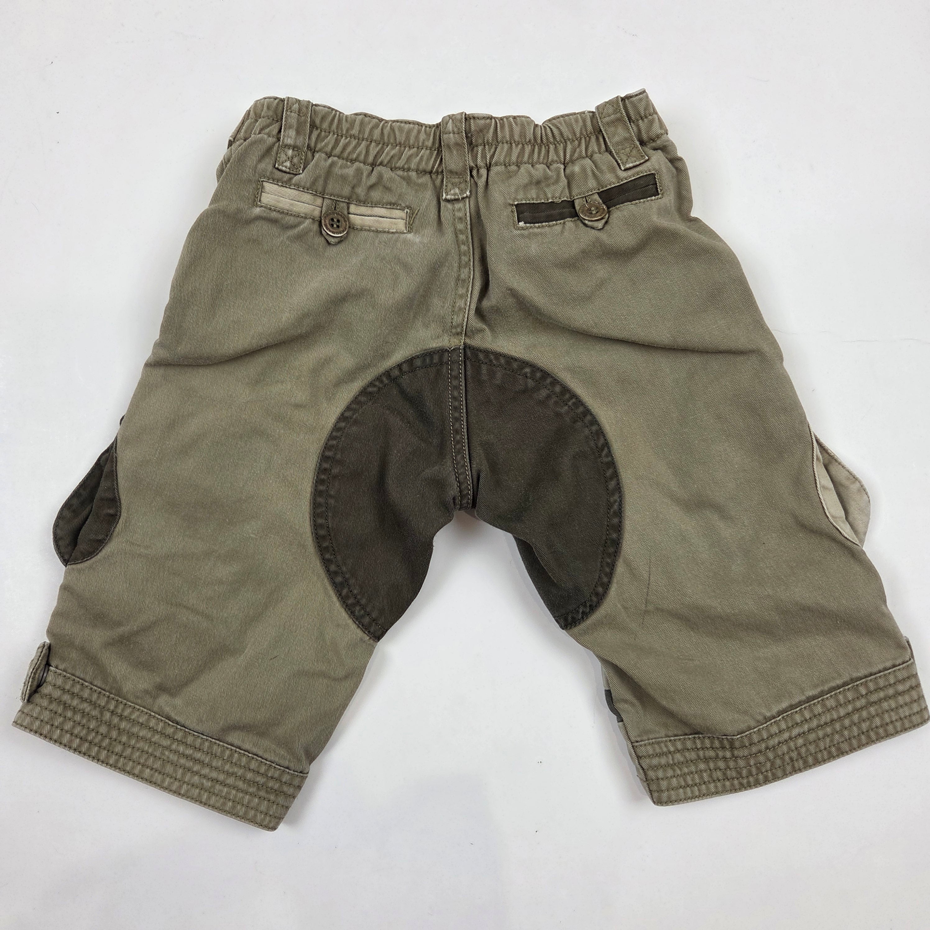 Fred Army Green Boys Shorts