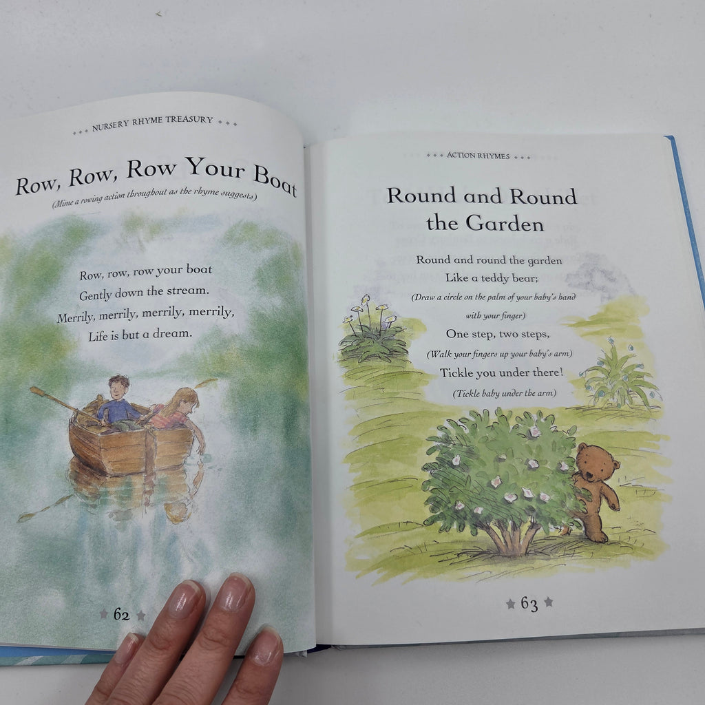 Nursery Rhyme Treasury Hardcover Book