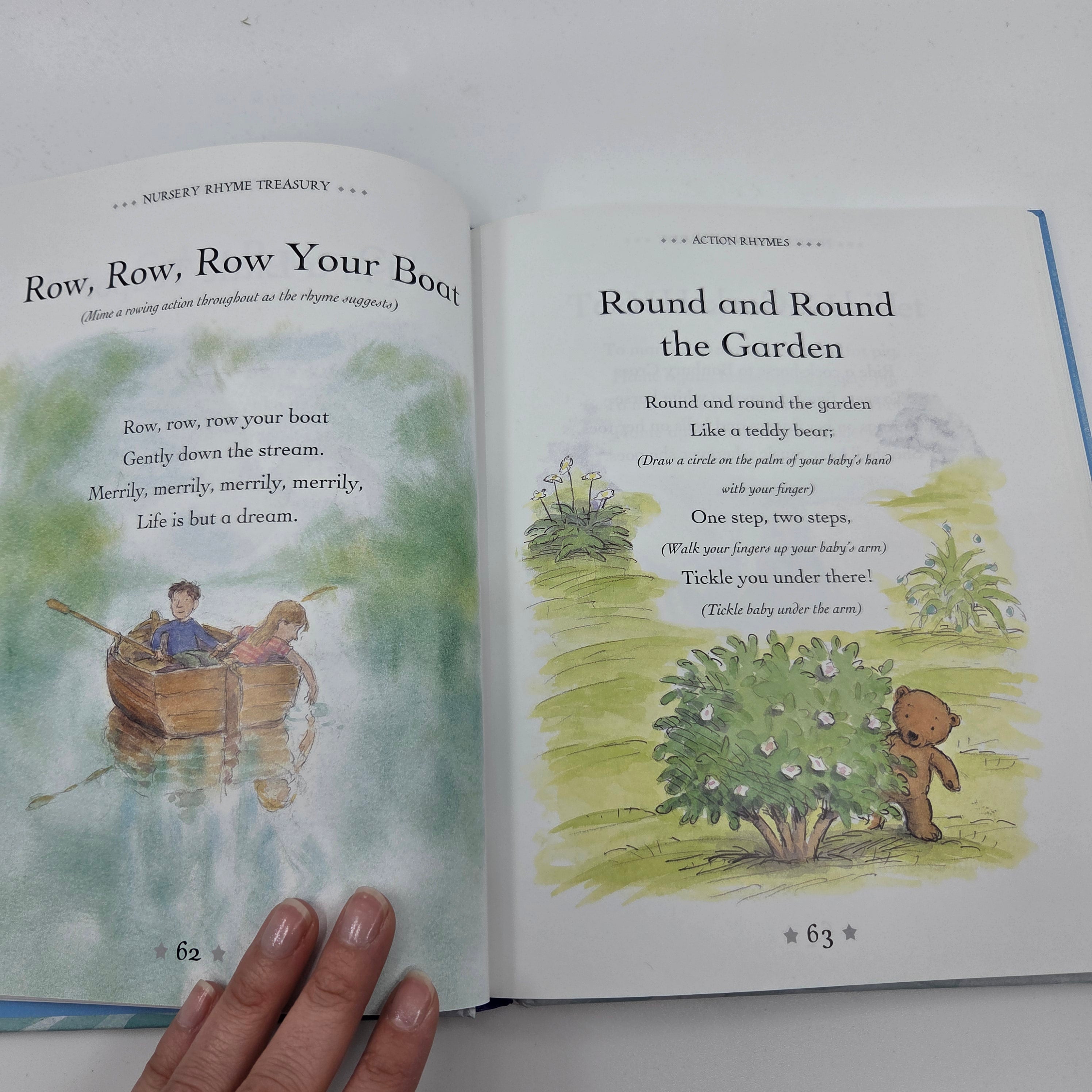 Nursery Rhyme Treasury Hardcover Book